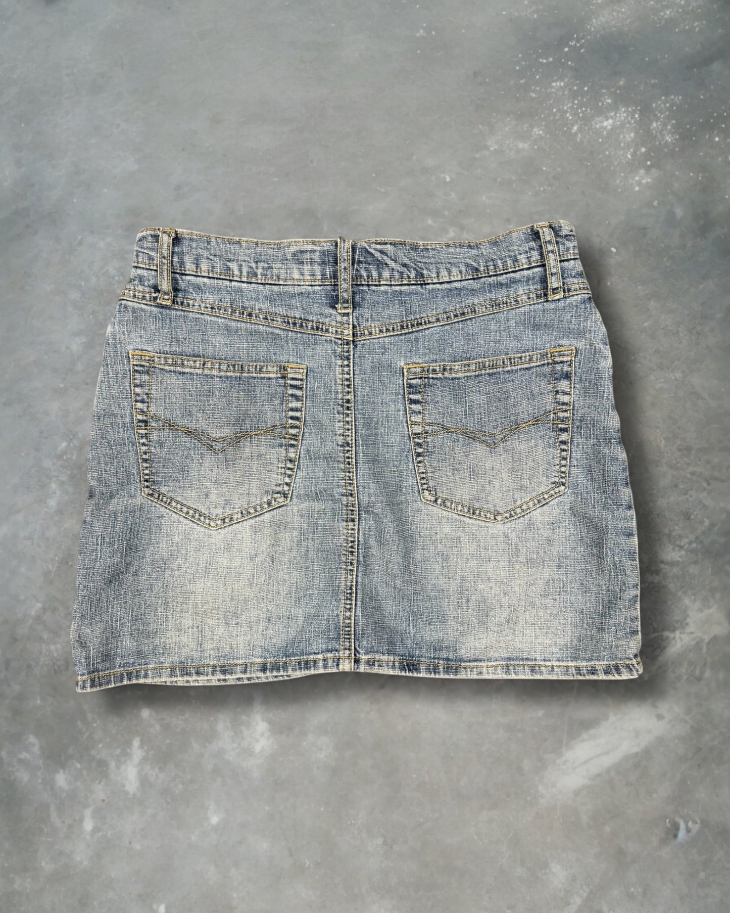 ‘00s Lazer Jean Skirt Sz. 3