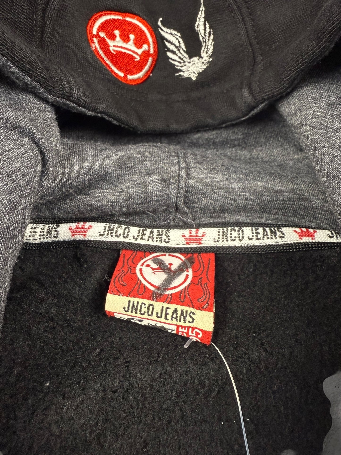 ‘00s Jnco Jeans Airborne Division Hoodie Sz. M