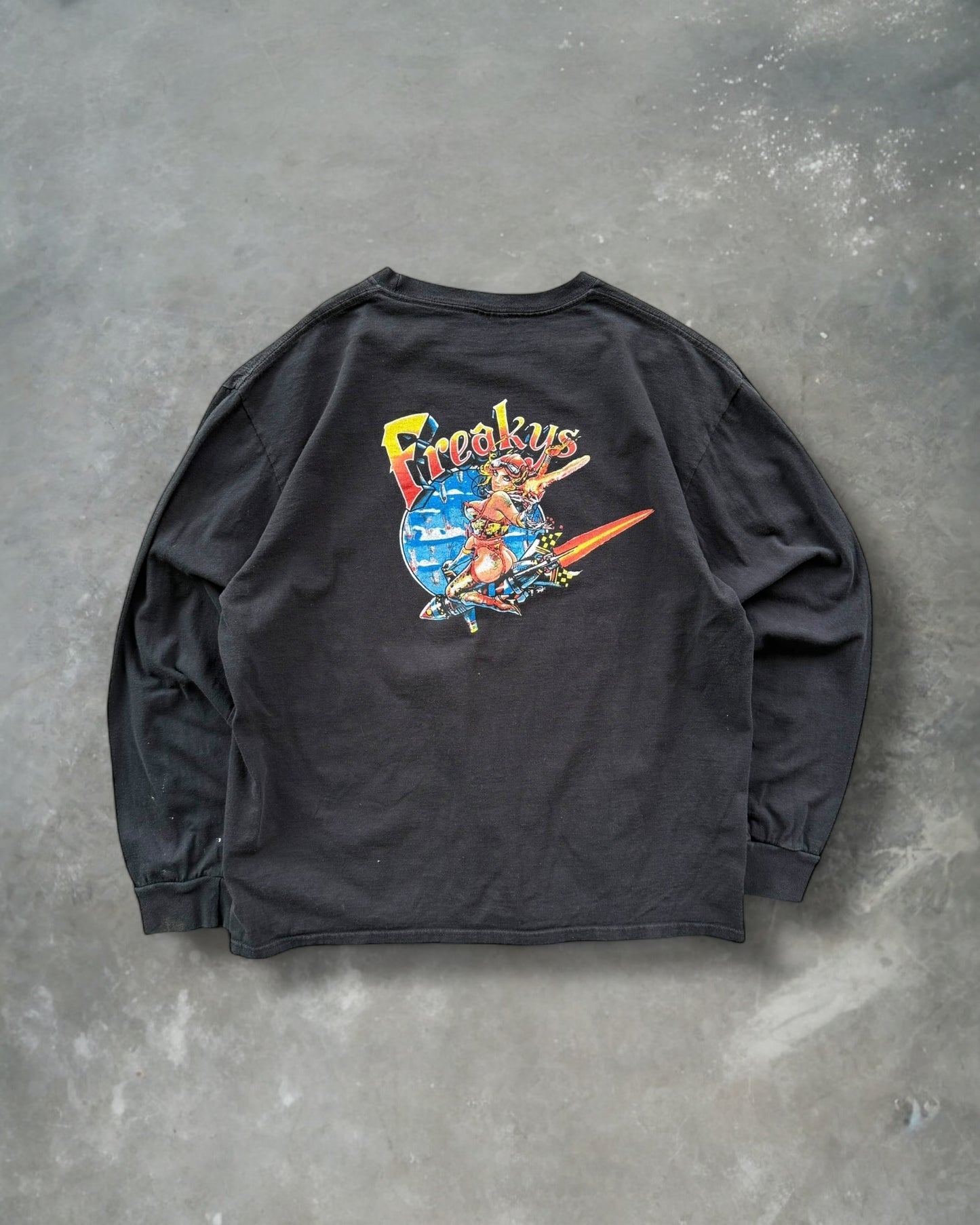 ‘00s Freakys Babe Long Sleeve Sz. XL