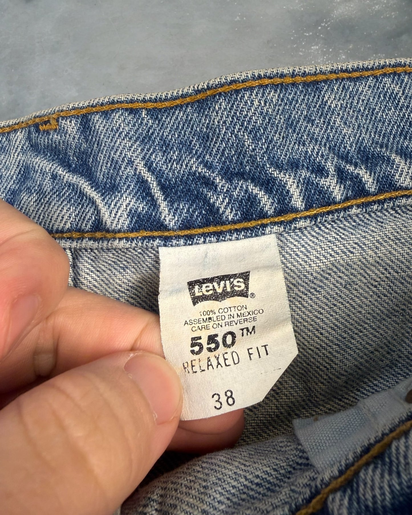 ‘97 Levi’s Orange Tab Jorts Sz. 38