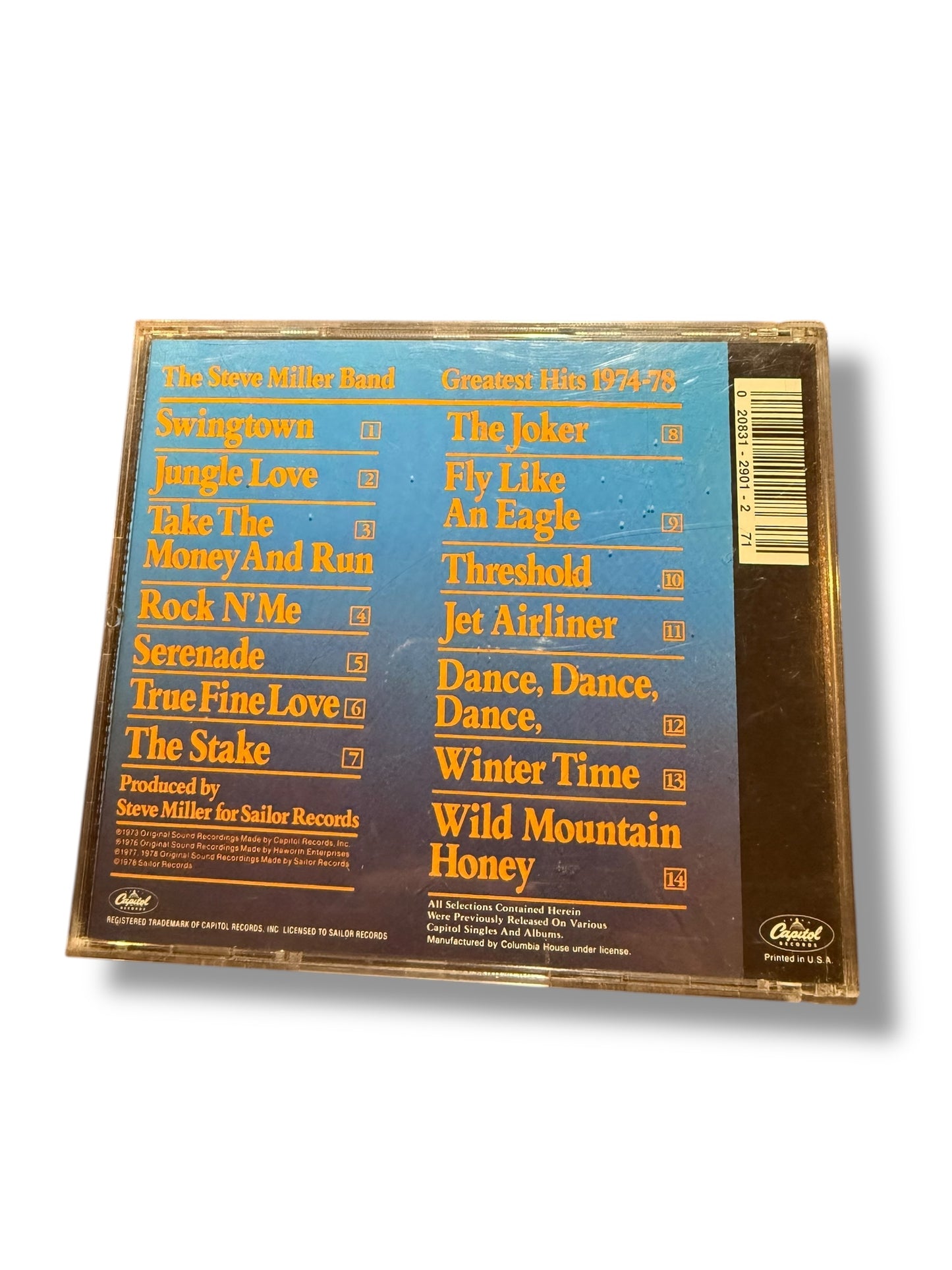 ‘78 Steve Miller Band CD