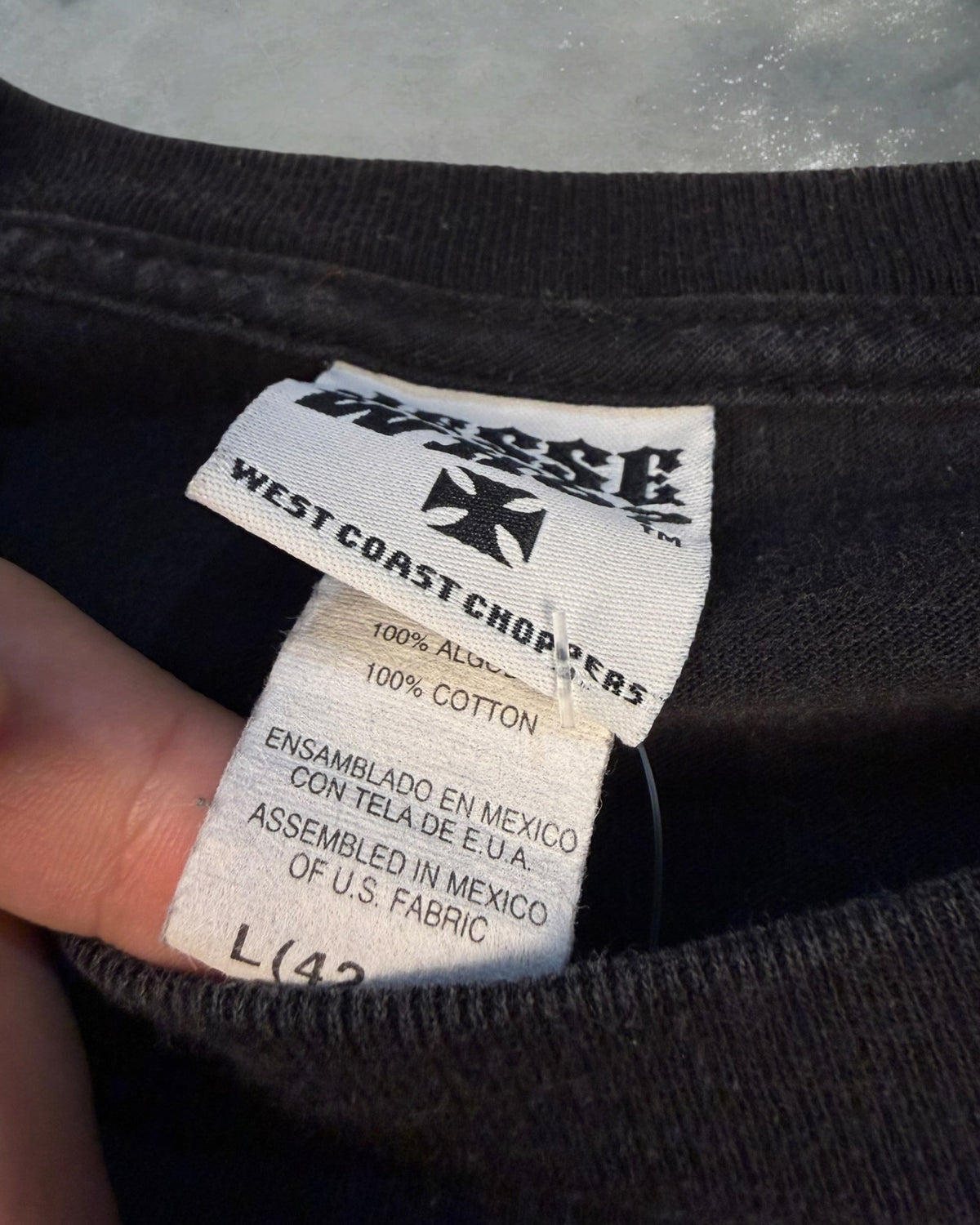 ‘90s West Coast Choppers Tee Sz. L