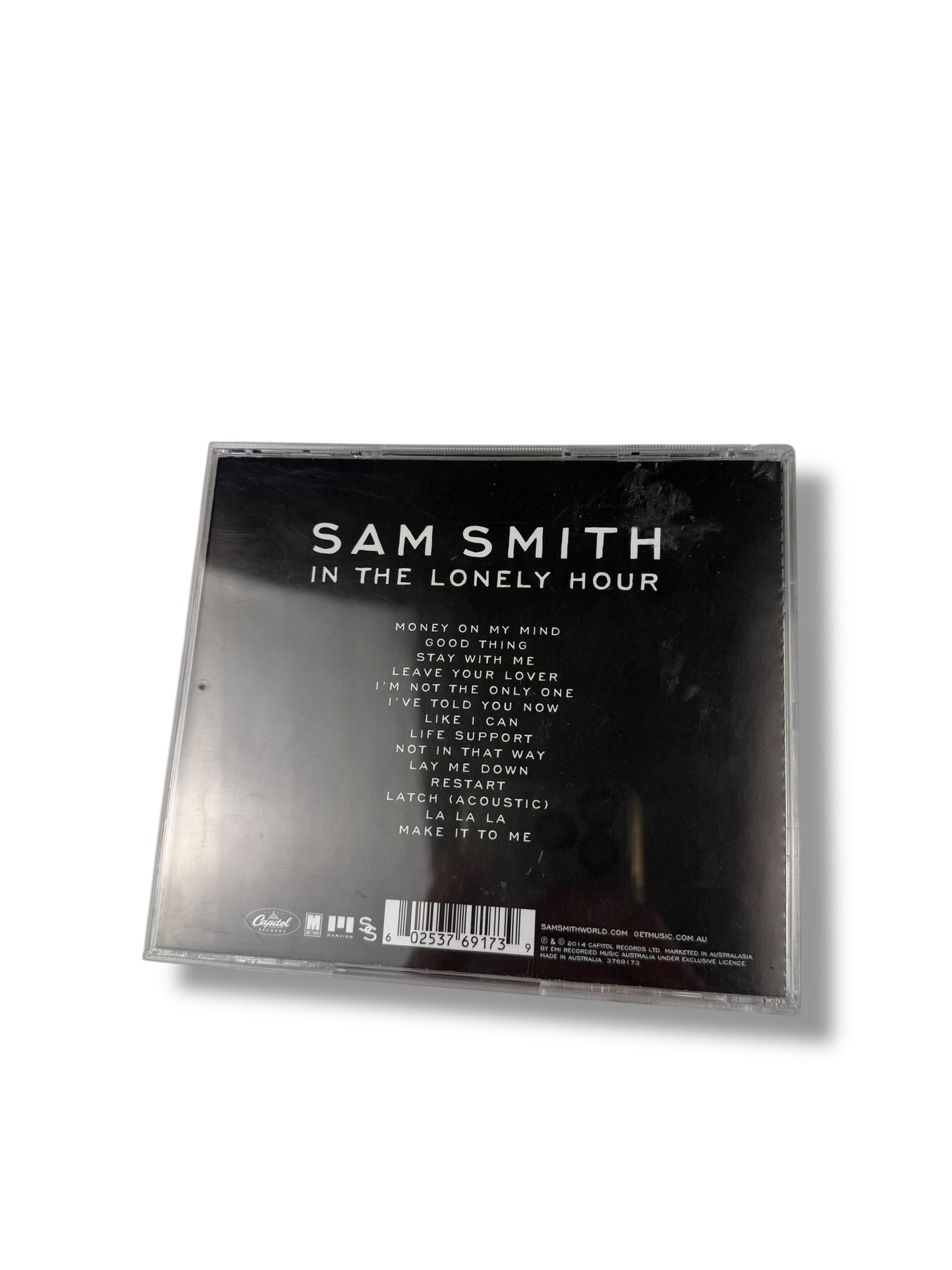 ‘14 Sam Smith In the Lonely Hour CD