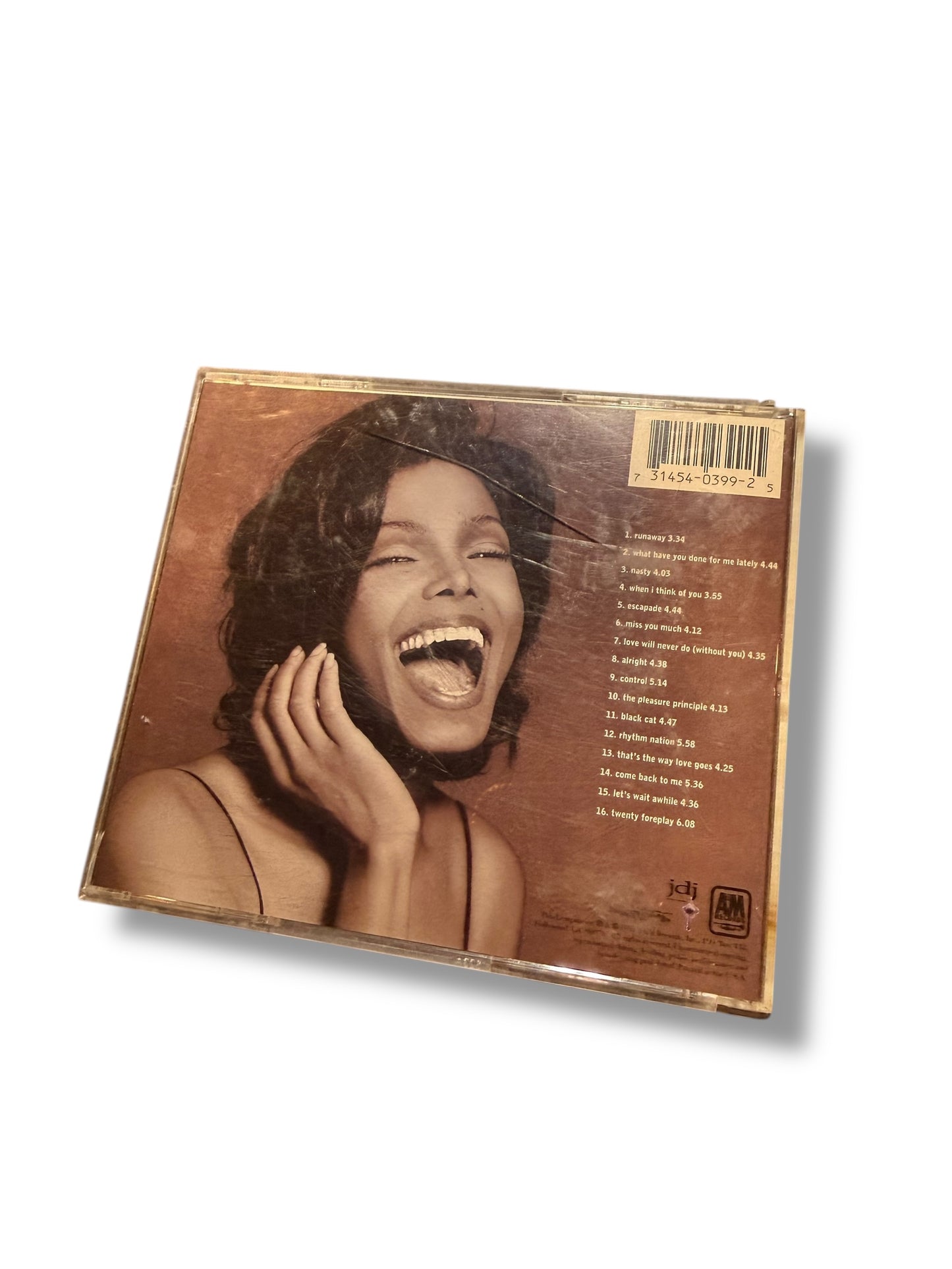 ‘93 Janet Jackson Decade CD