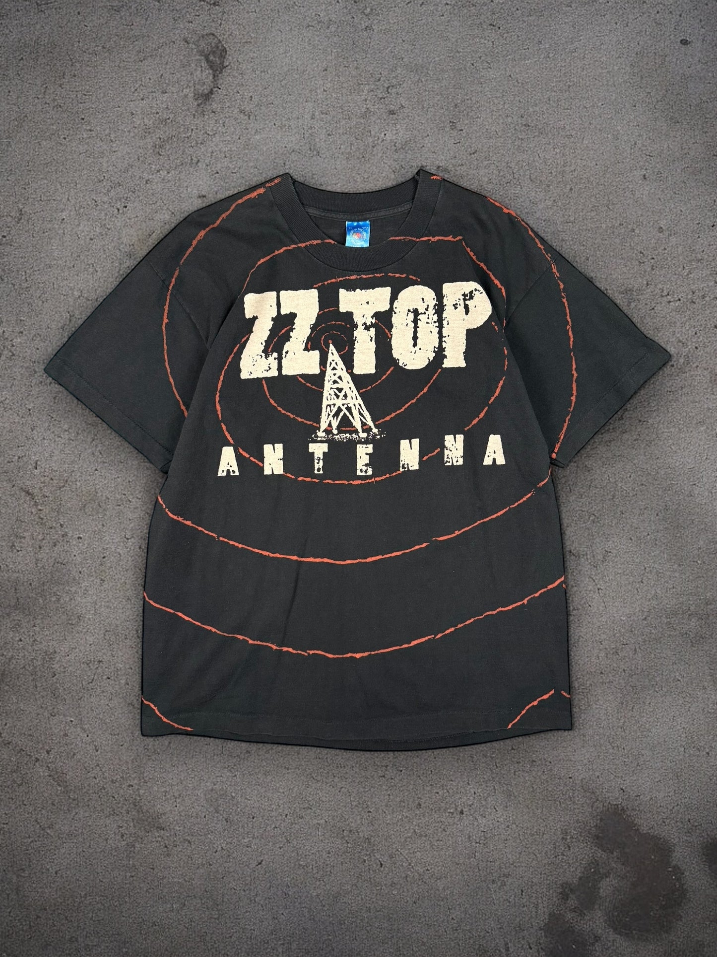 ‘90s ZZ Top Antenna Tee Sz. XL