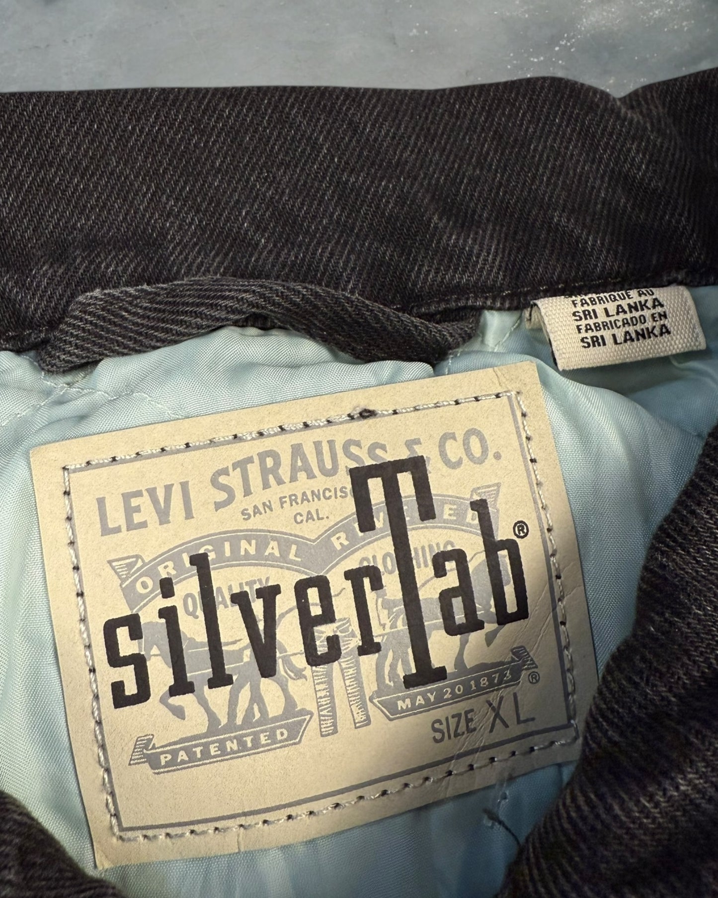 ‘00s Levis Silver Tab Insulated Denim Jacket Sz. XL