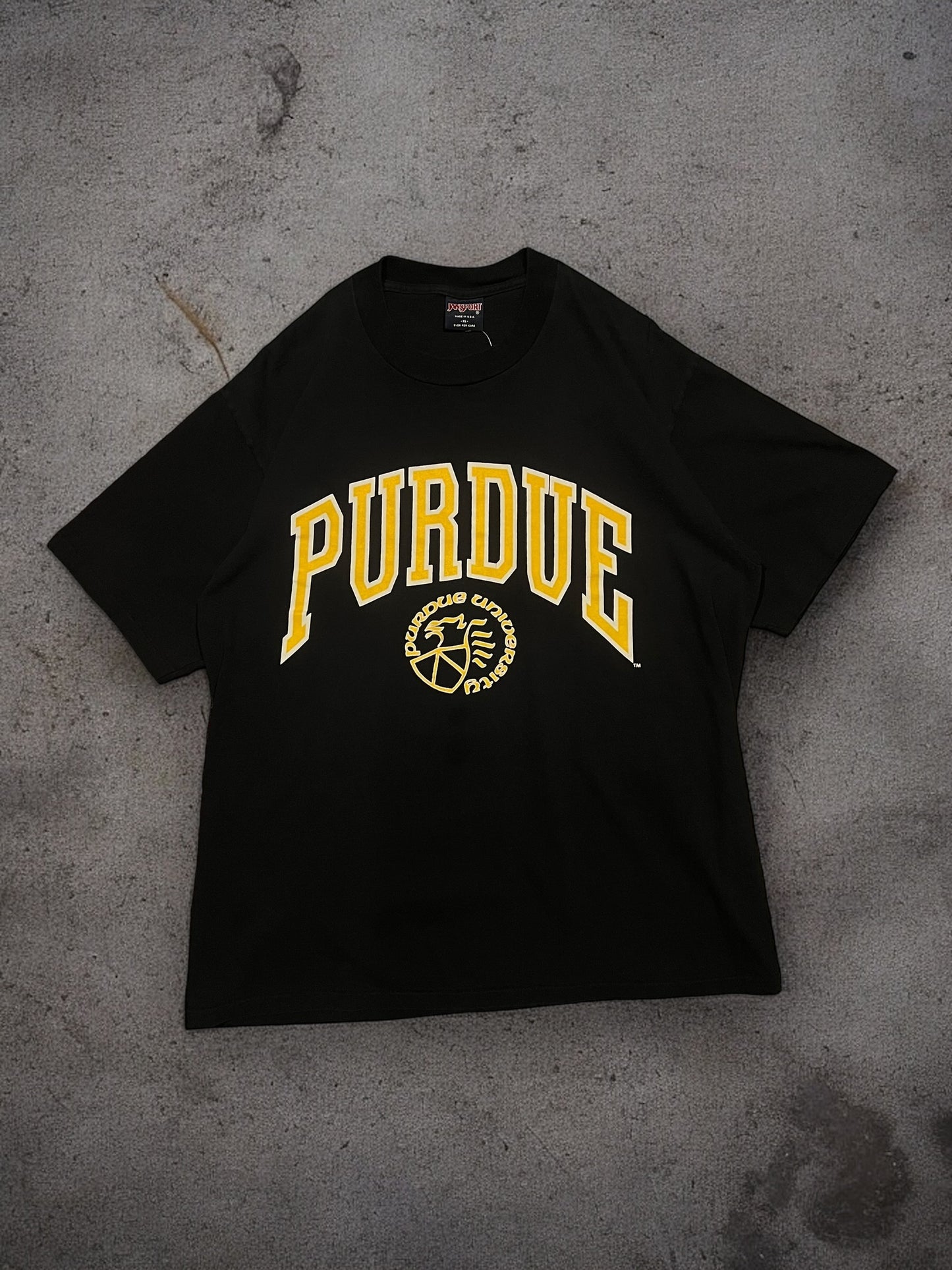 ‘90s Purdue University Tee Sz. XL