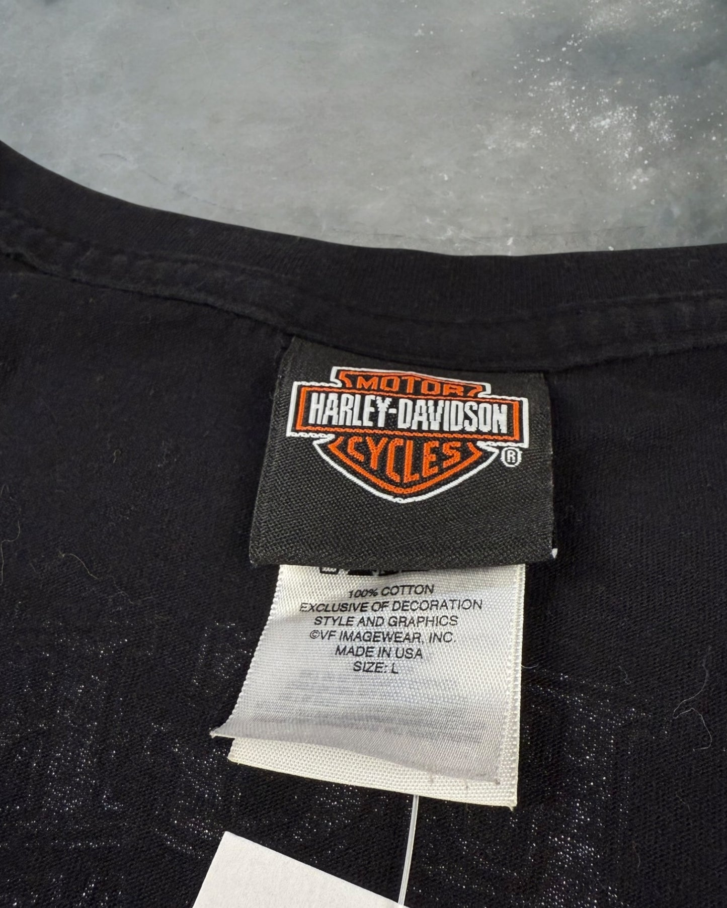 ‘13 Harley V-Neck Top Sz. L