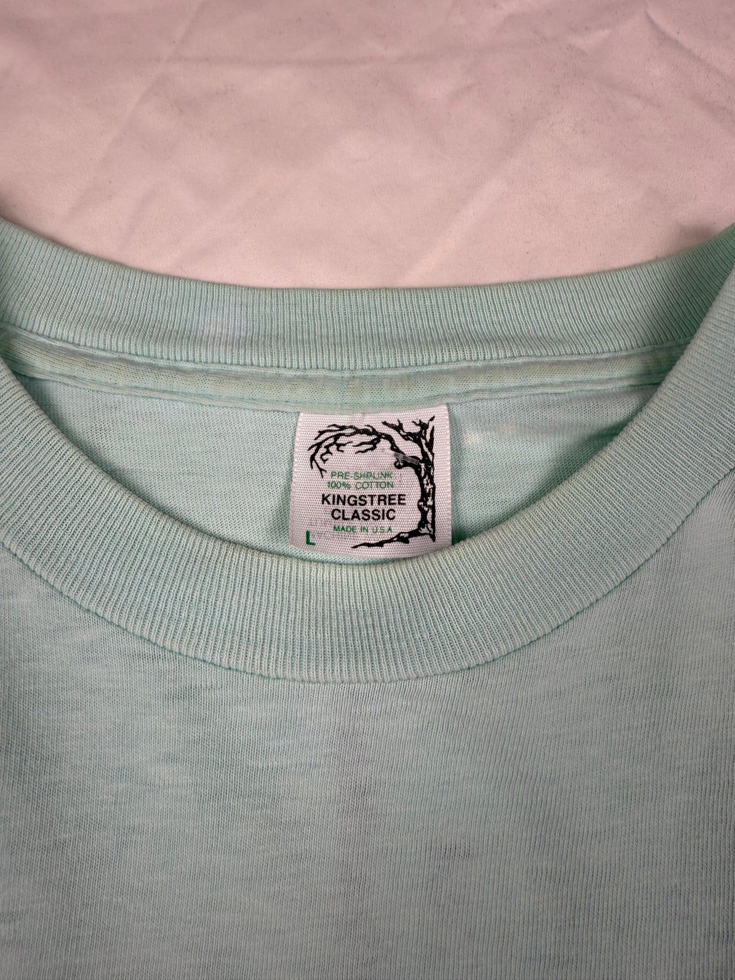 ‘89 Devils Hangout Salvage Pocket Tee Sz. L