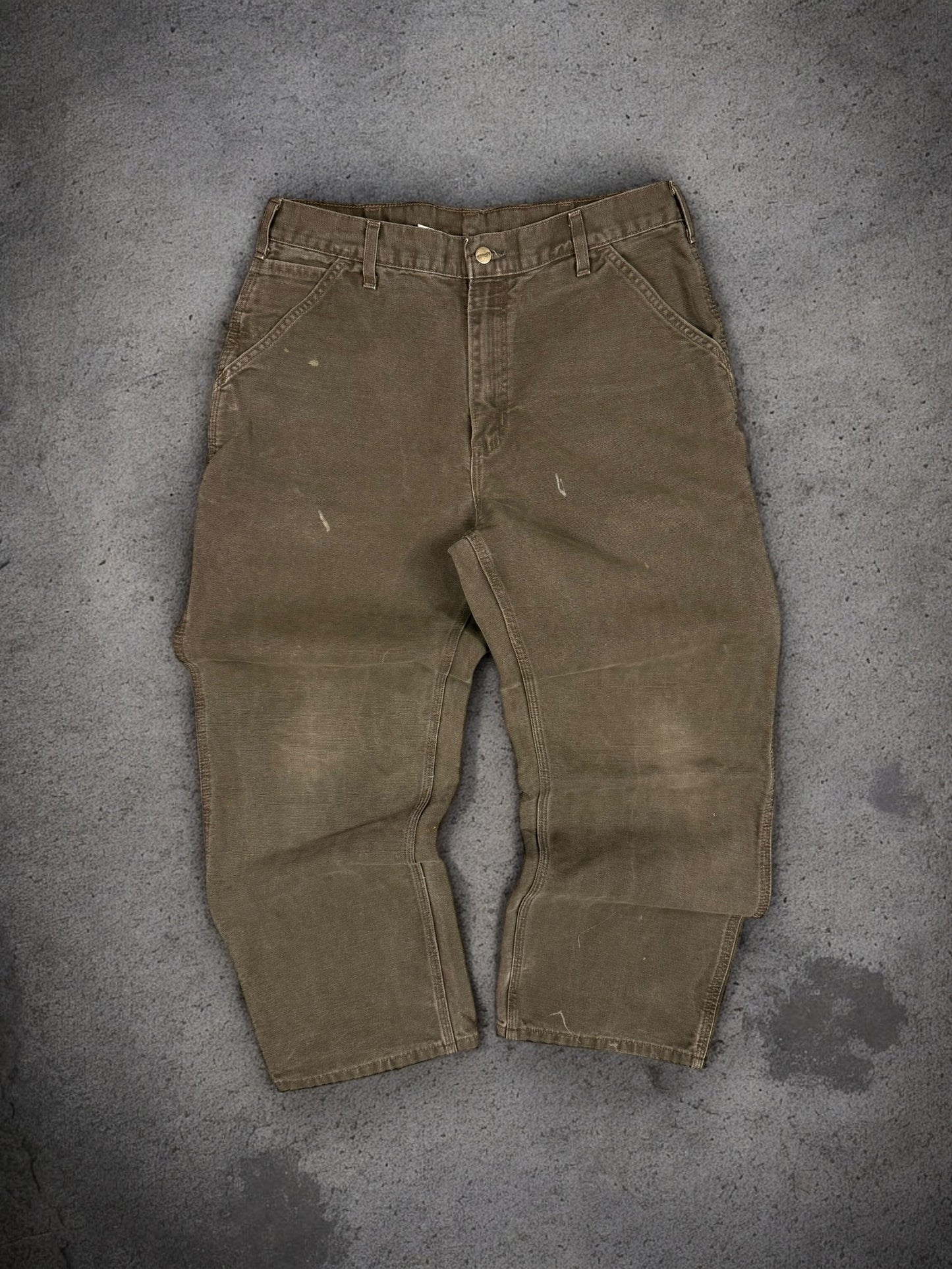 ‘90s Brown Carhartt Carpenter Pants Sz. 34x30