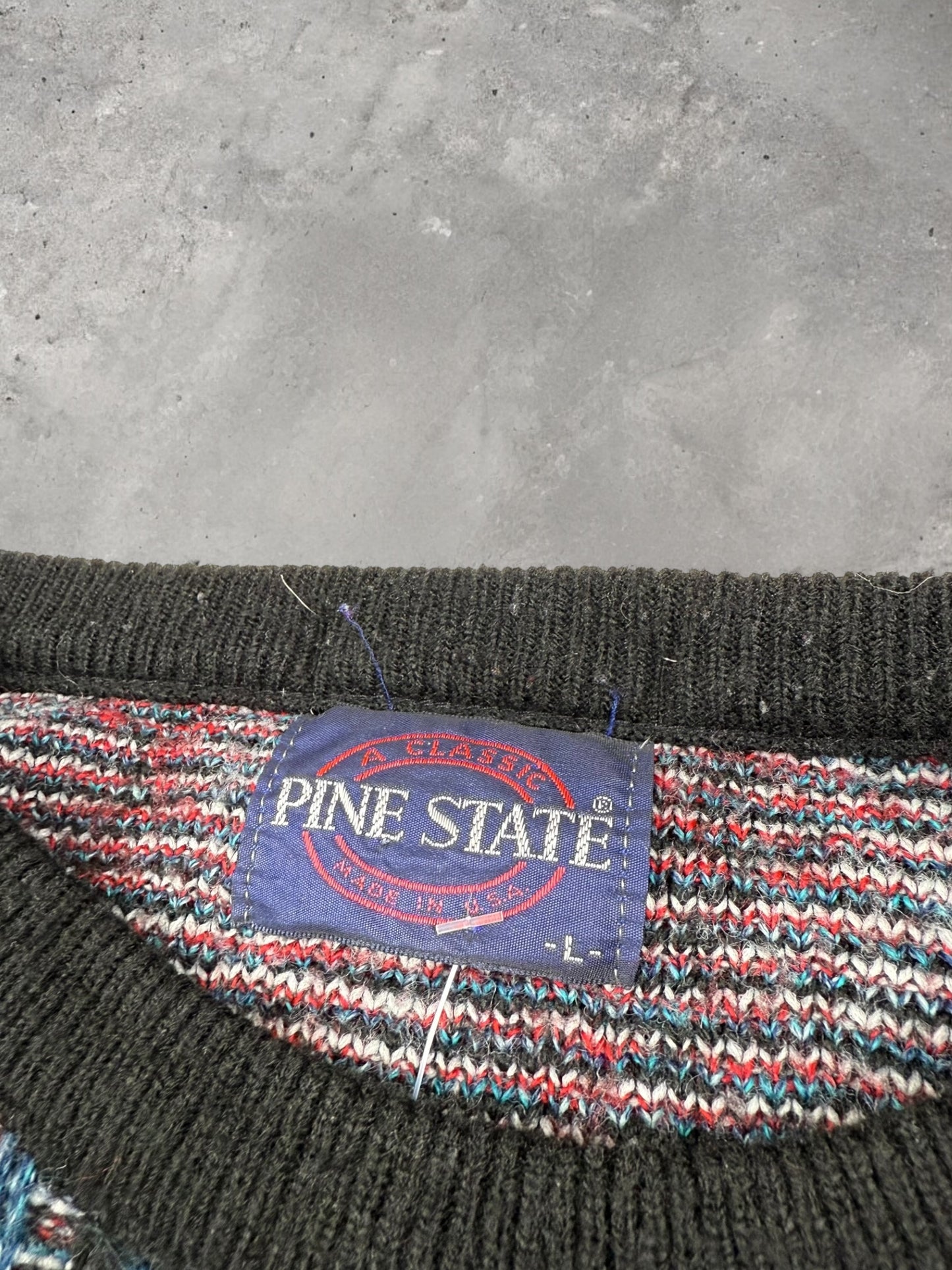 ‘80s Pine State Sweater Sz. L