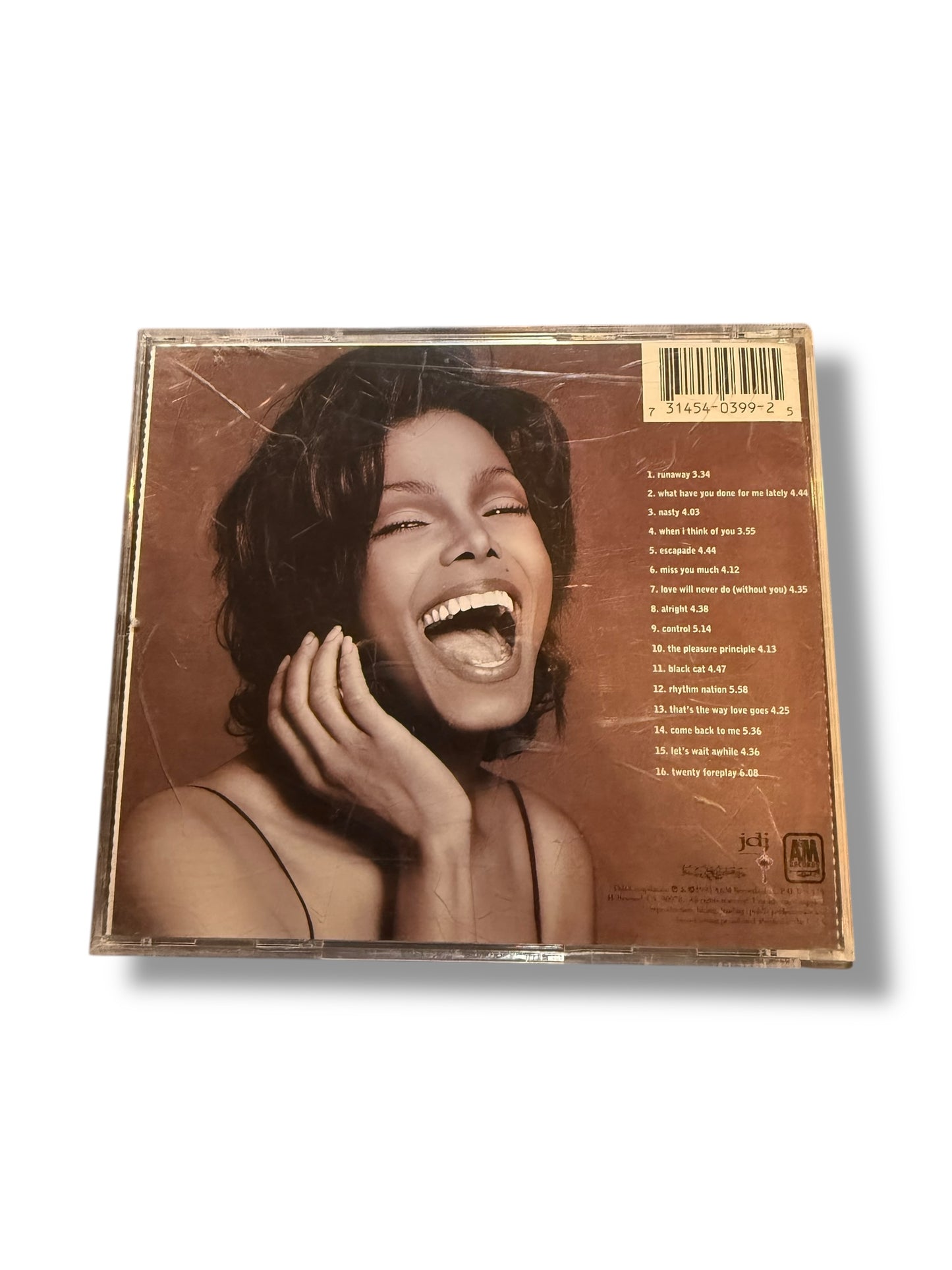 ‘95 Janet Jackson Decade CD