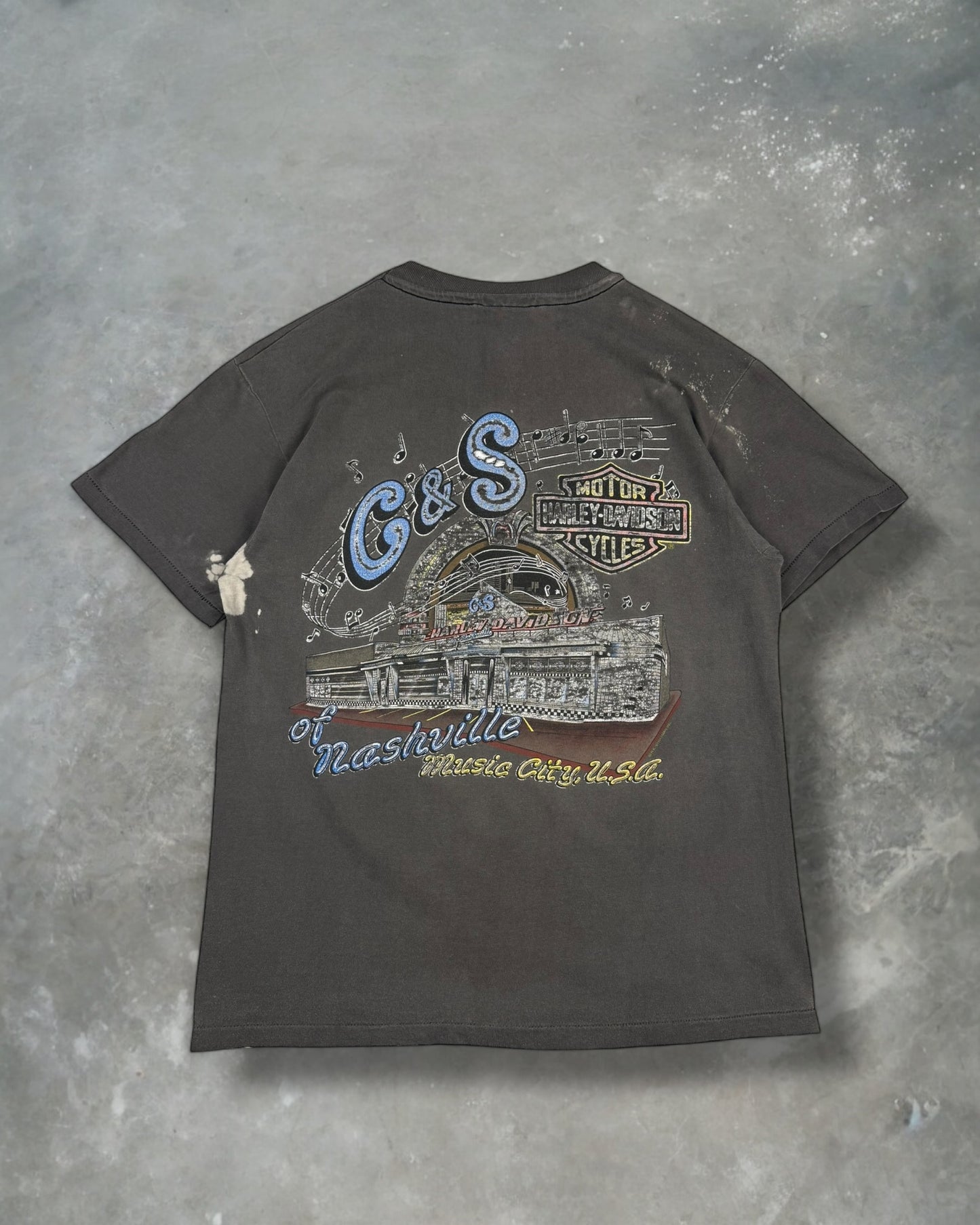 ‘90s Harley Davidson Eagle Jazz Tee Sz. M