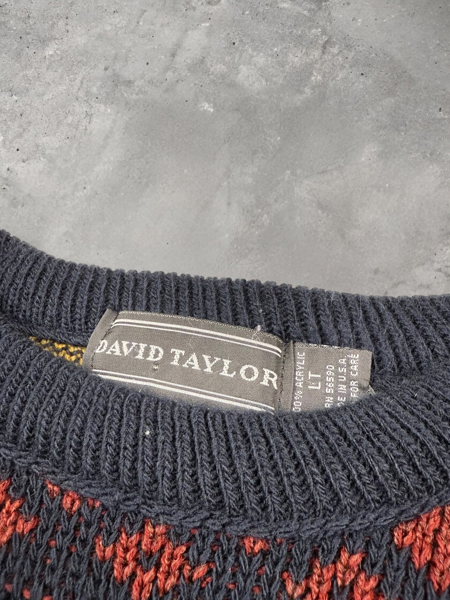 ‘90s David Taylor Sweater Sz. L