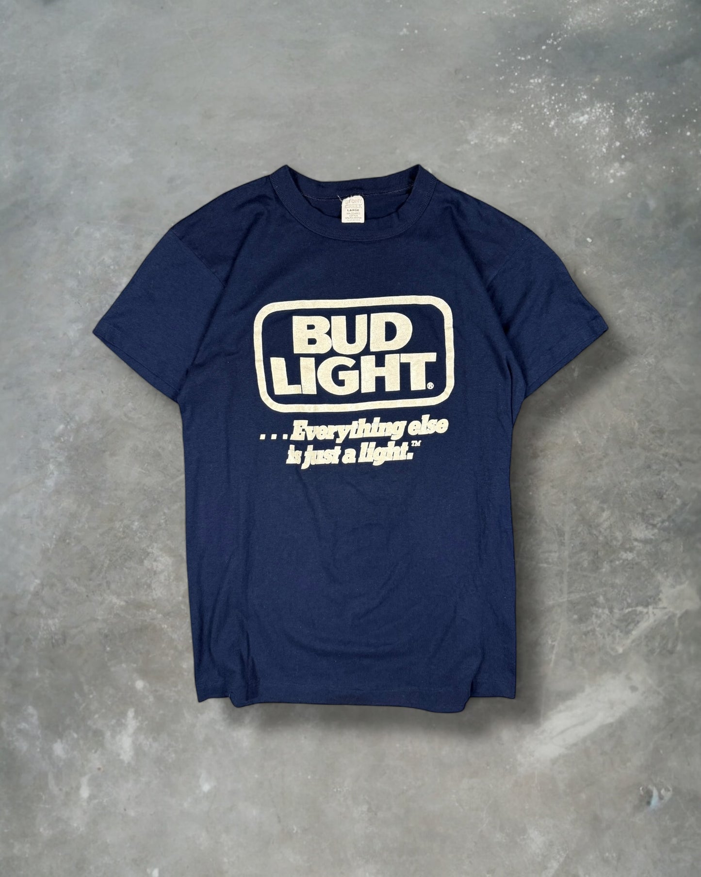 ‘80s Bud Light Tee Sz. L
