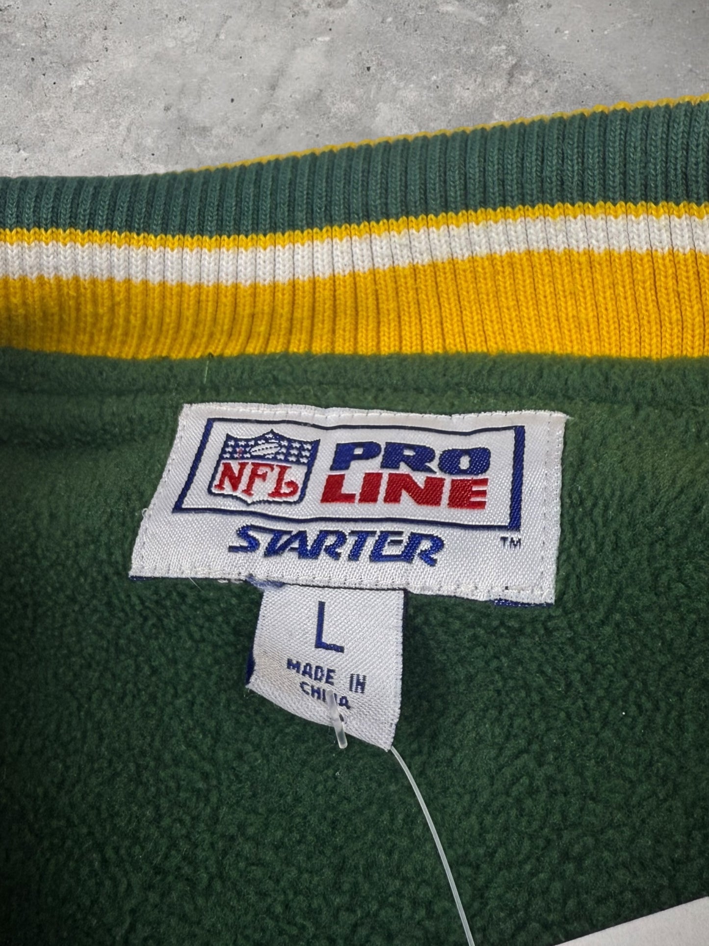 ‘00s Packers Zip Fleece Sz. L
