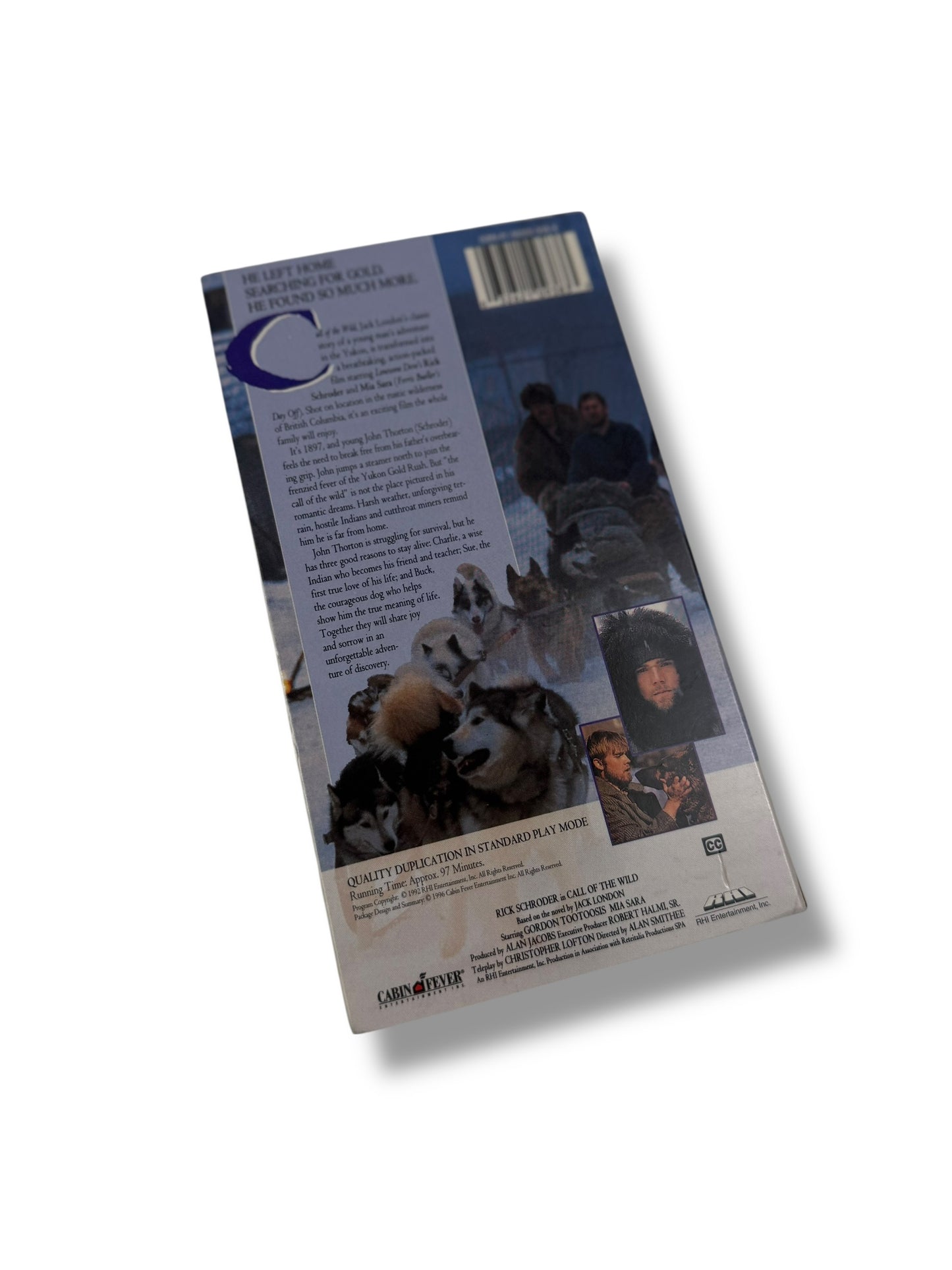 ‘96 Call Of The Wild VHS