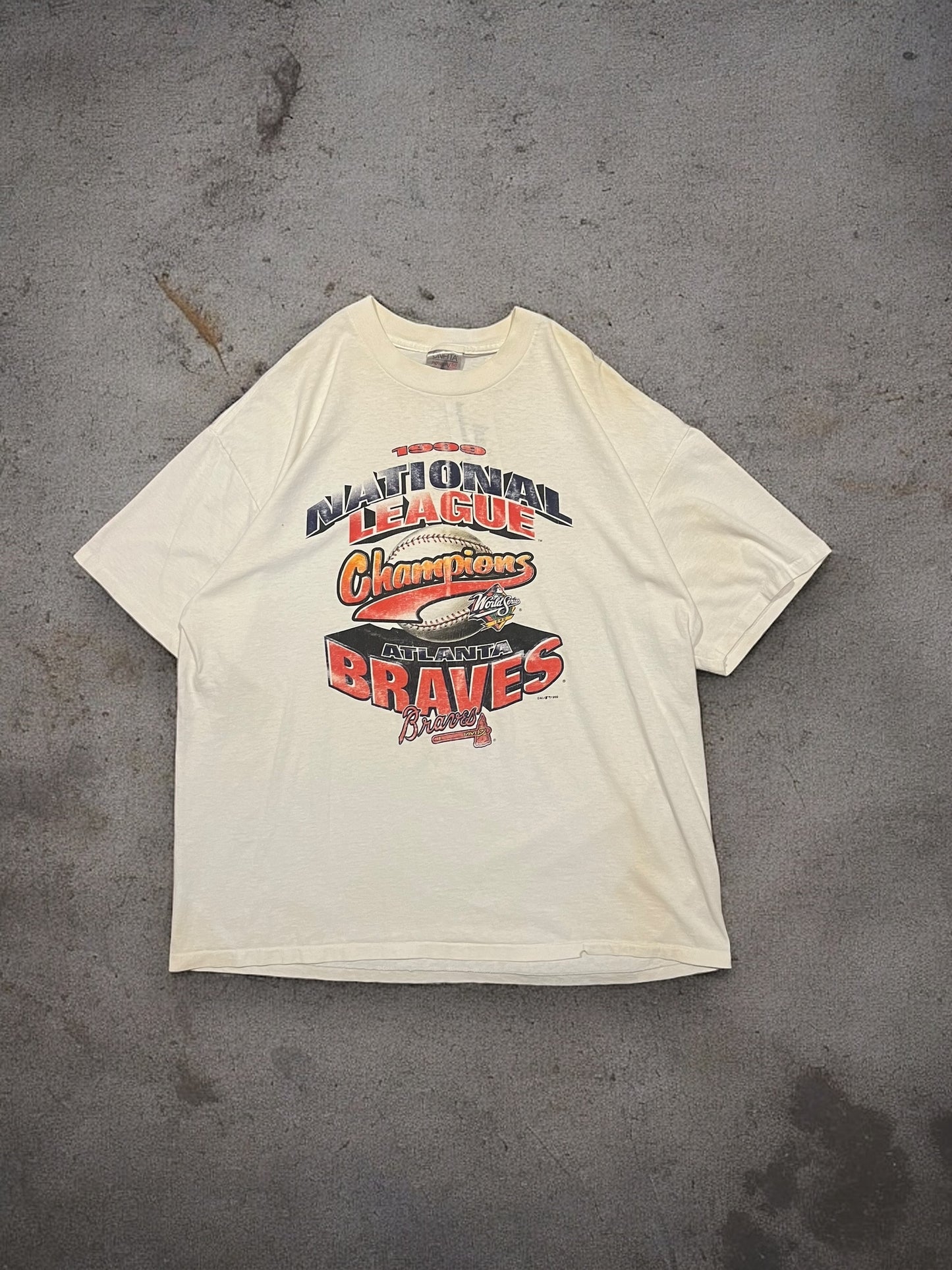 ‘99 Atlanta Braves Tee Sz. XXL