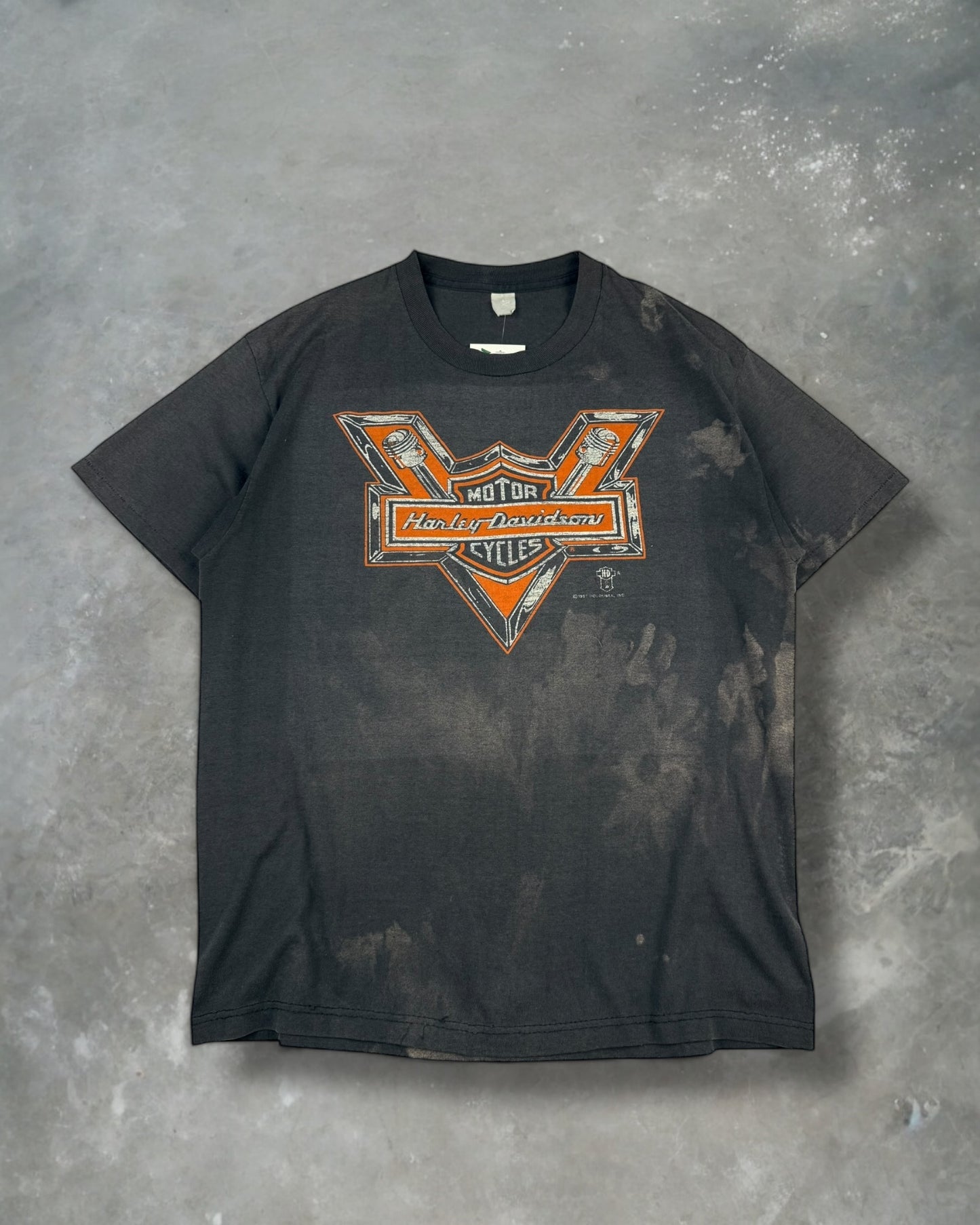 ‘87 Harley Davidson Shield Tee Sz. L