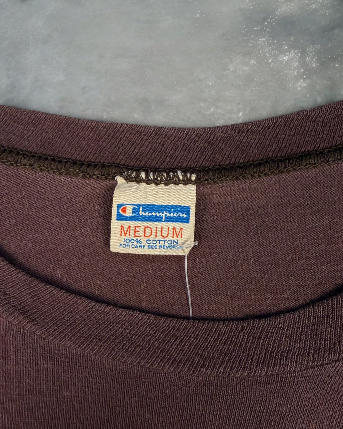‘70s Champion Wyoming University Tee Sz. M