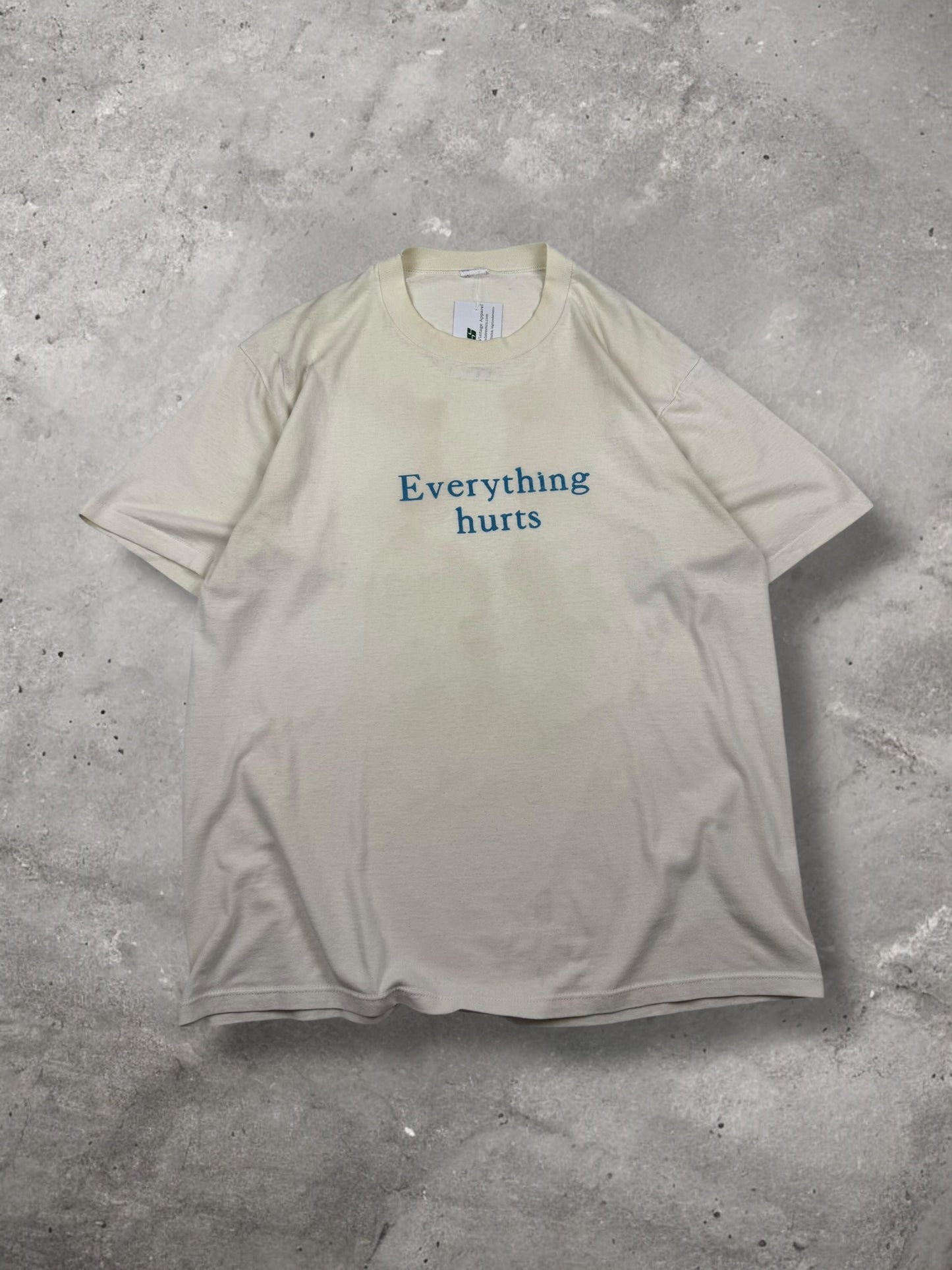 ‘90s Everything Hurts Tee Sz. XL
