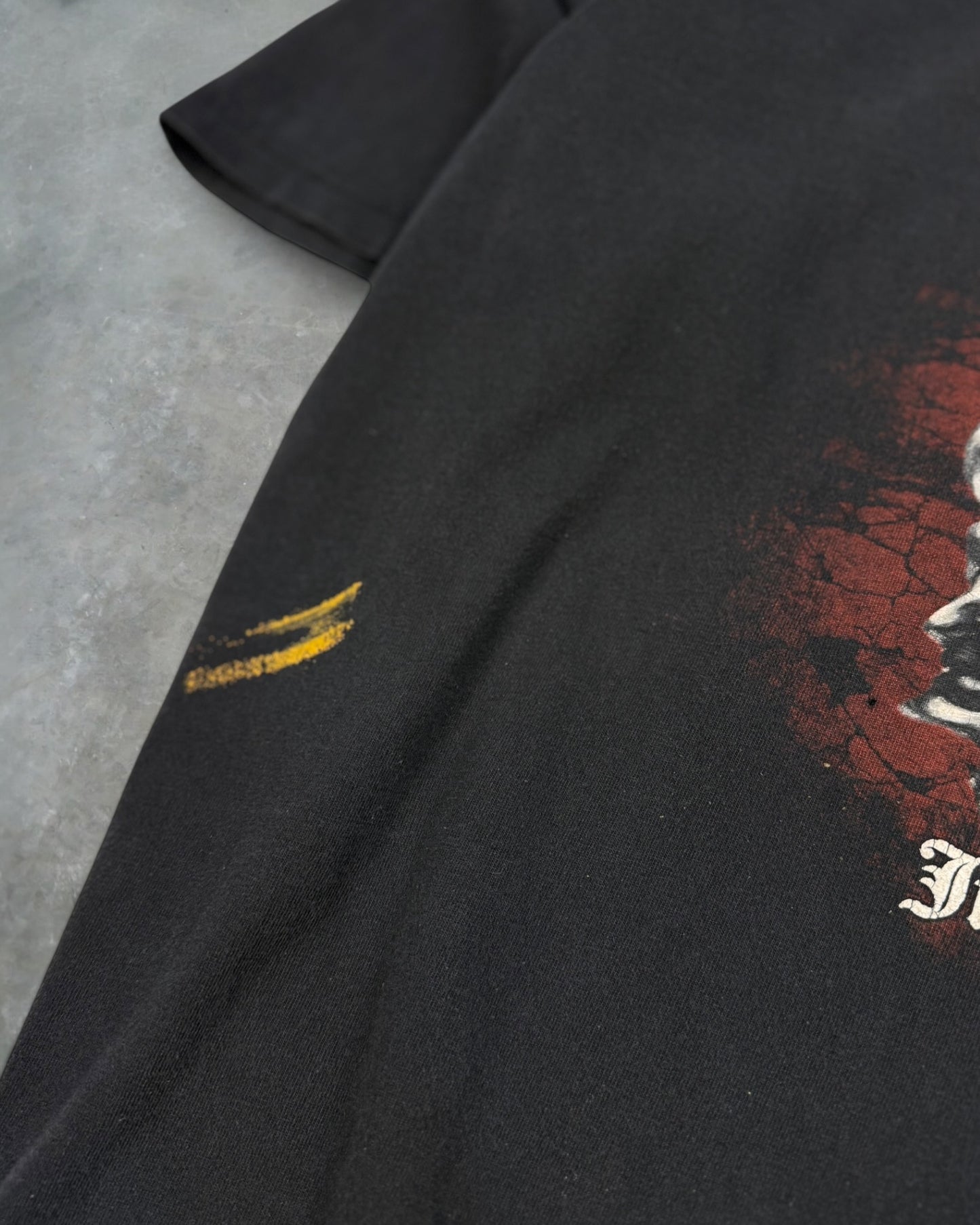 ‘00s Flaming Skull Jnco Jeans Tee Sz. XL