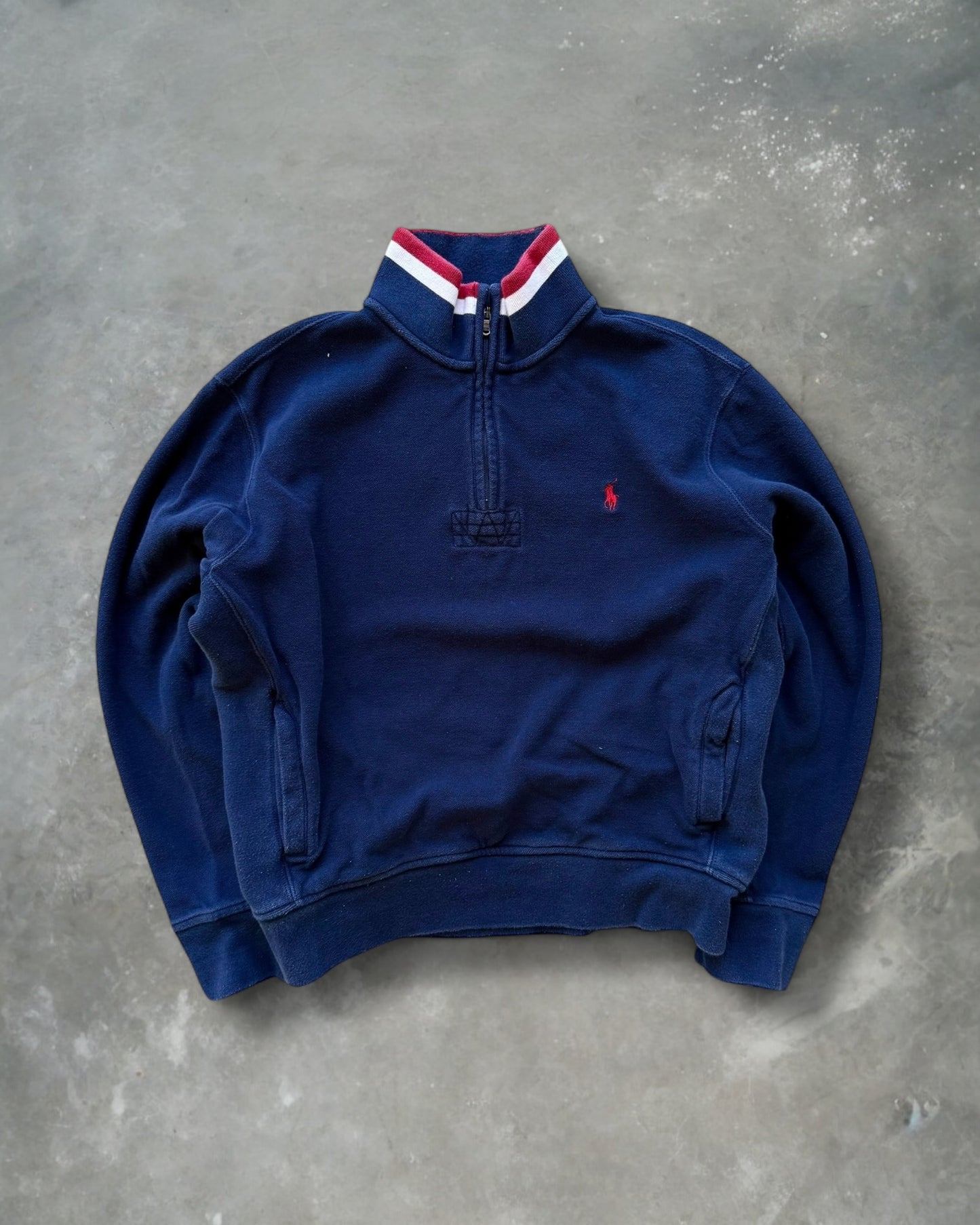 ‘00s Polo Quarter Zip Sz. XL
