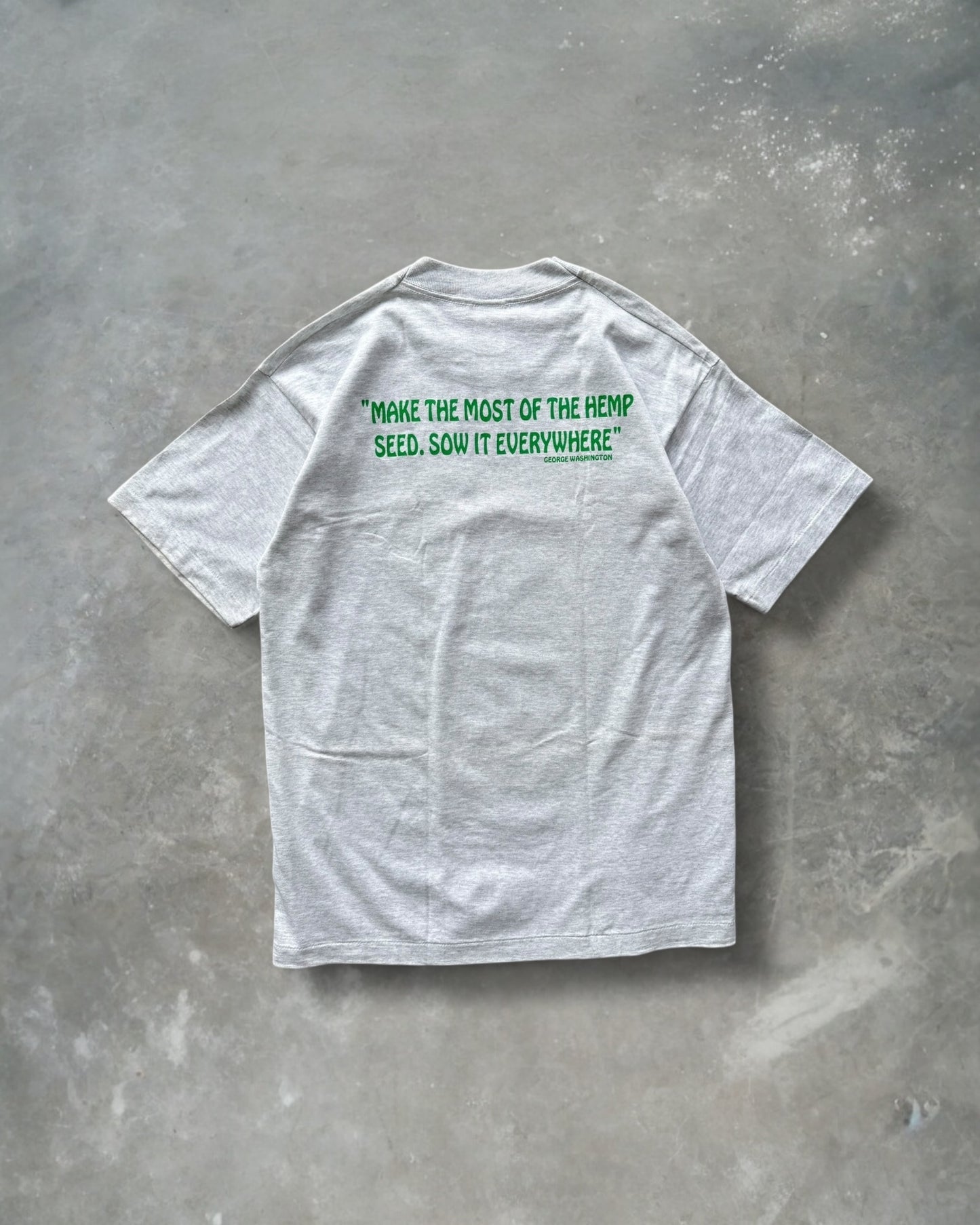 ‘90s George Washington Weed Tee Sz. L