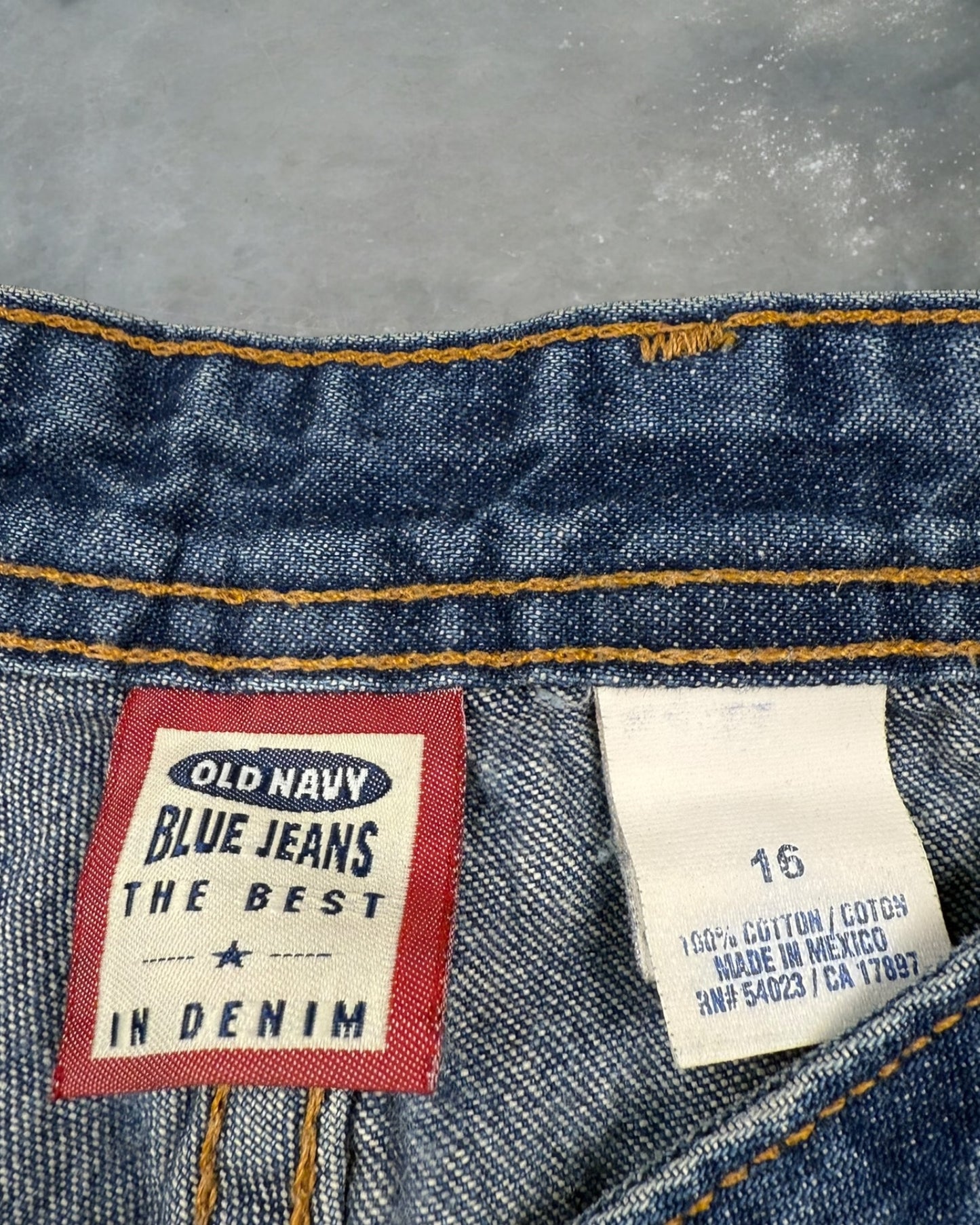 ‘00s Old Navy Denim Shorts Sz. 16