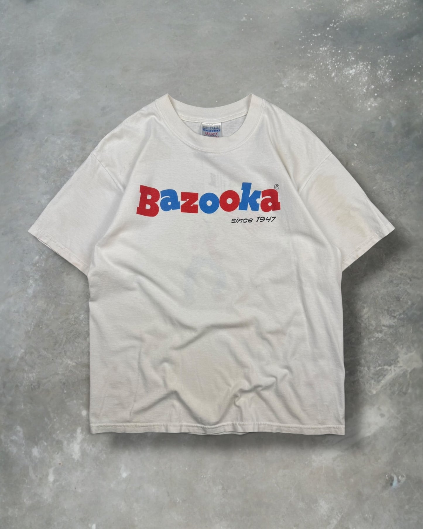 ‘00s Bazooka Gum Tee Sz. L