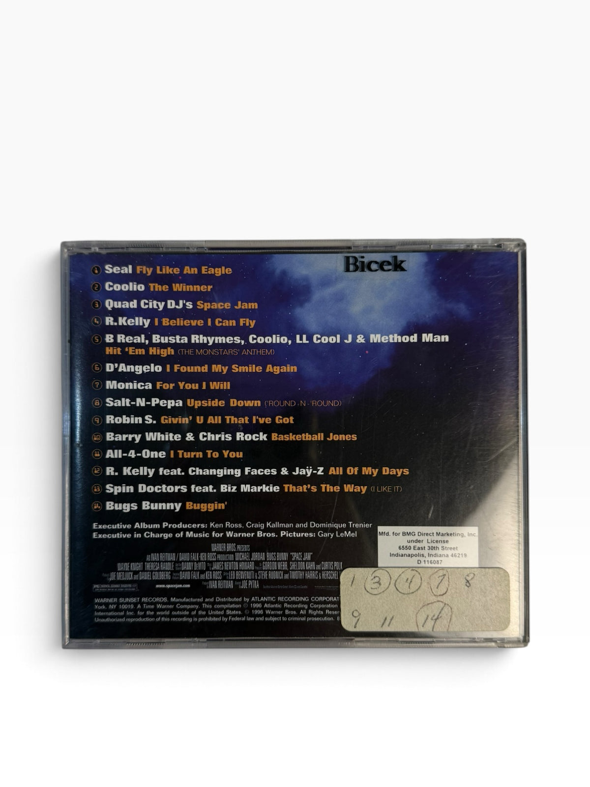 ‘96 Space Jam Soundtrack CD