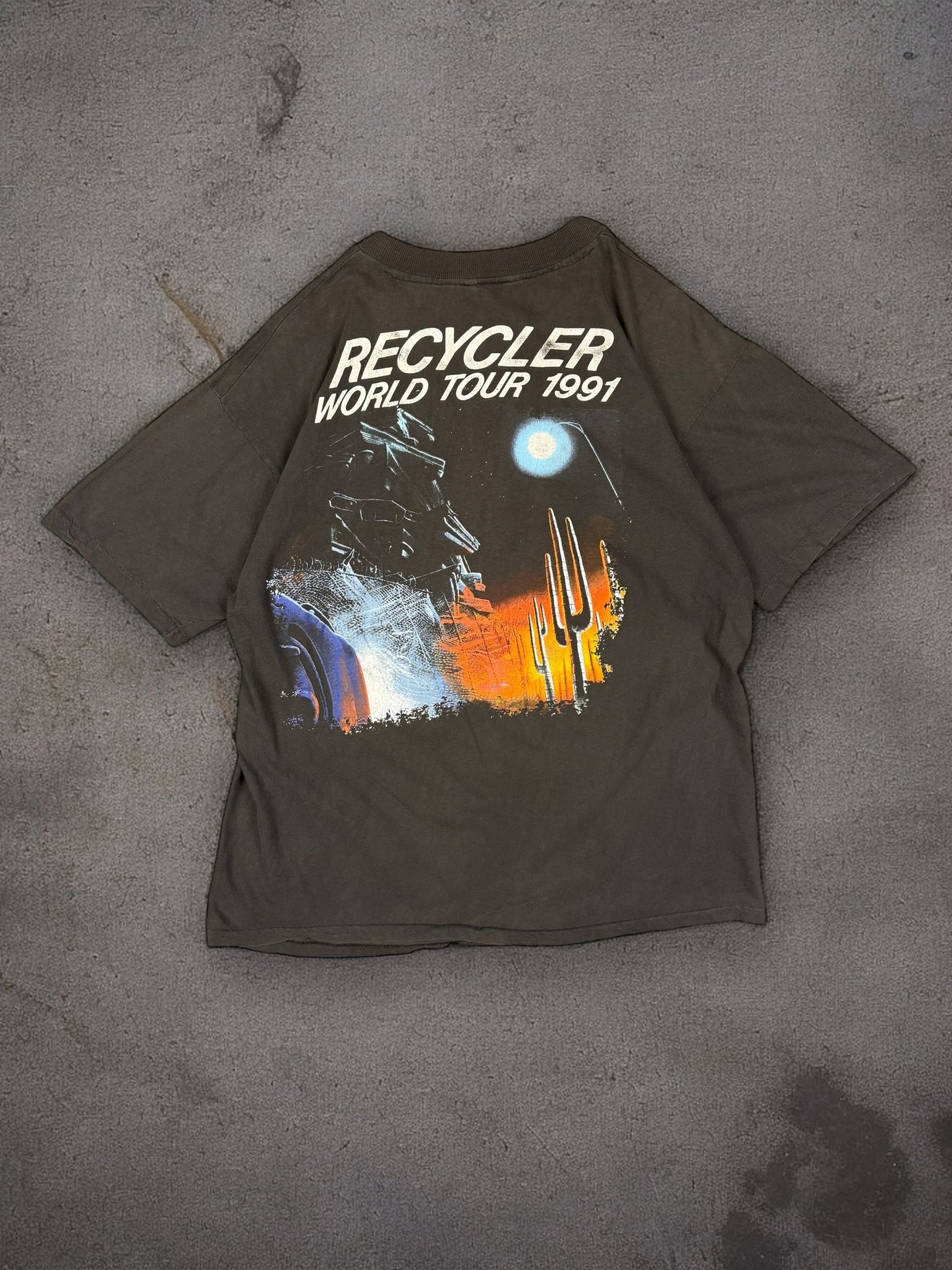 ‘91 ZZ Top Recycler Tour Tee Sz. XL