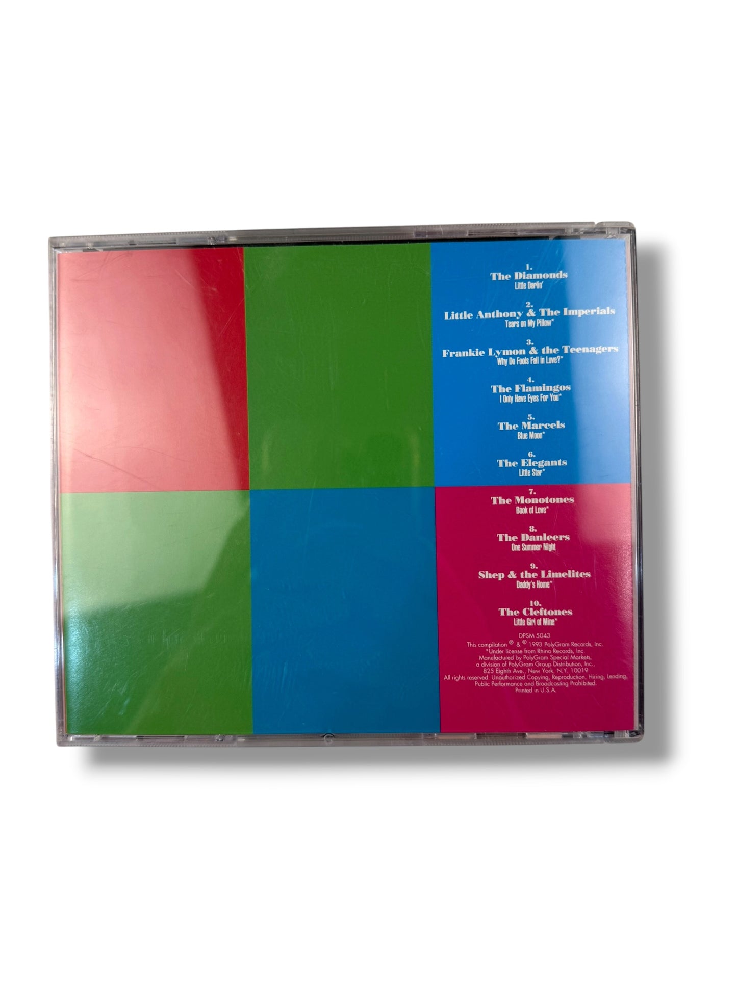 ‘93 Doo Wop Classics Cd