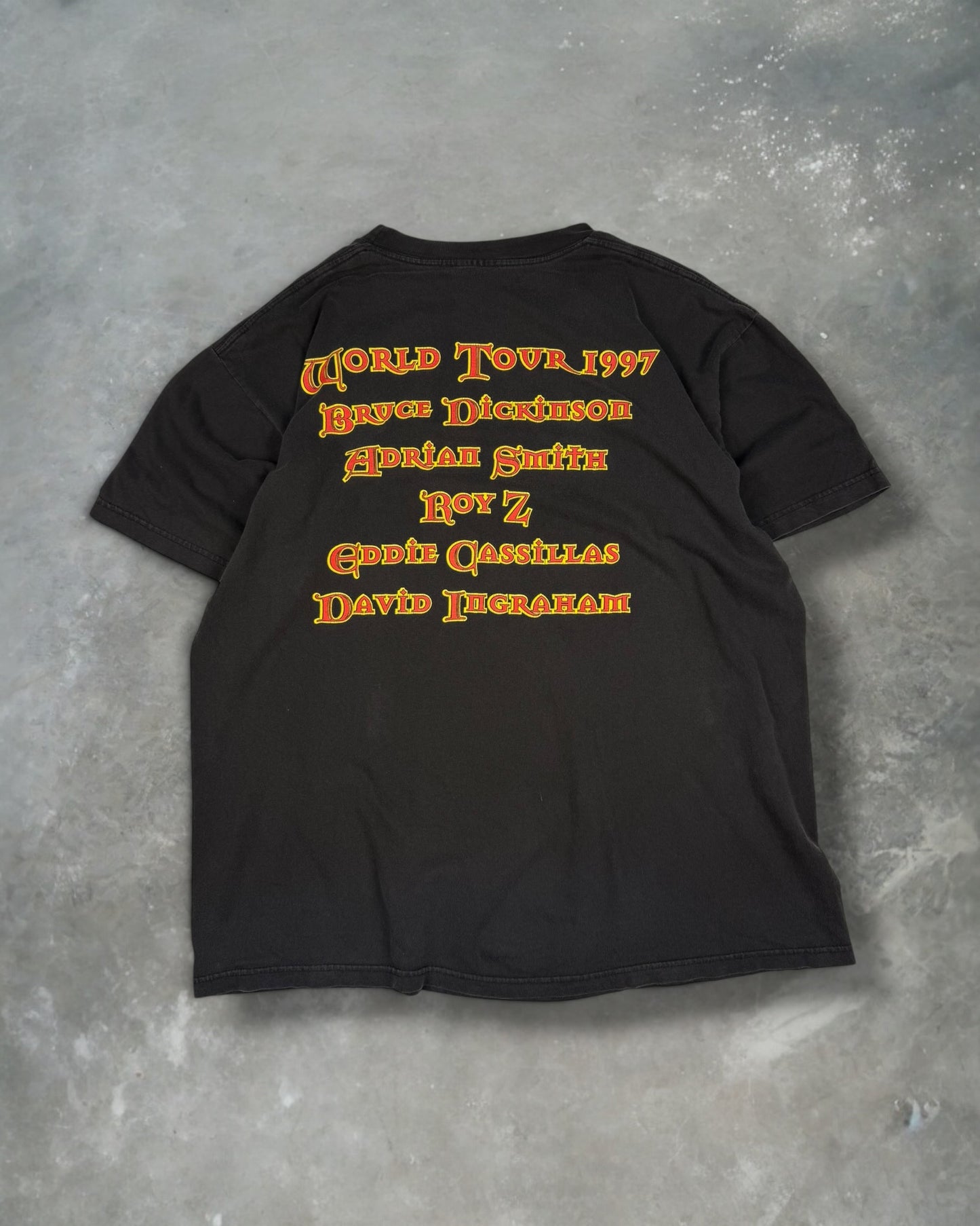 ‘97 Bruce Dickinson Tour Tee Sz. XL