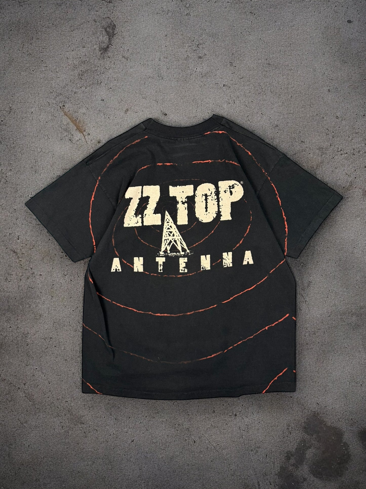 ‘90s ZZ Top Antenna Tee Sz. XL