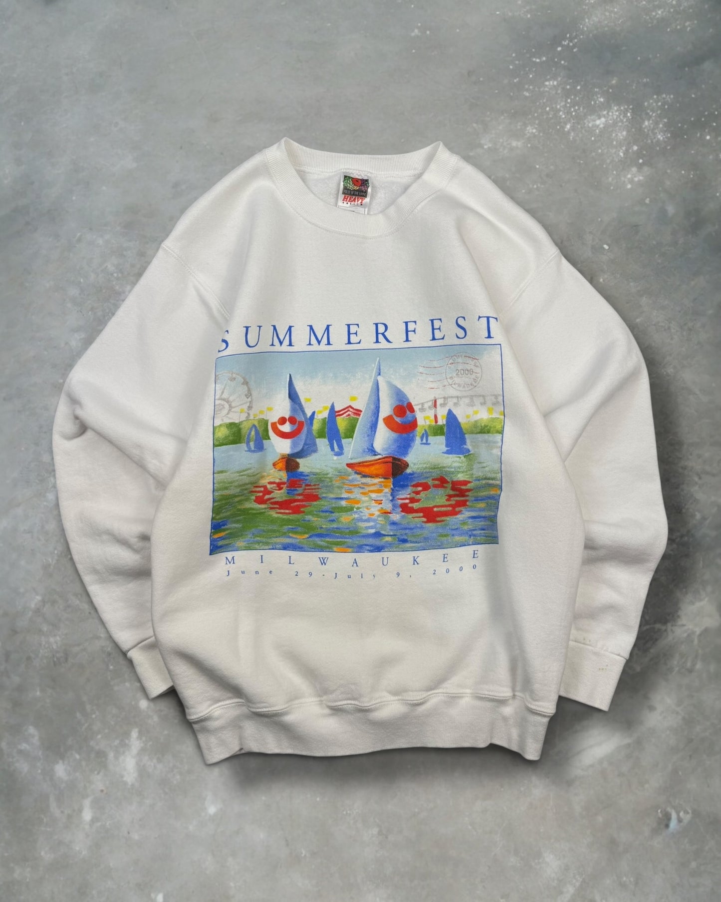 ‘00 Summerfest Art Crewneck Sz. S