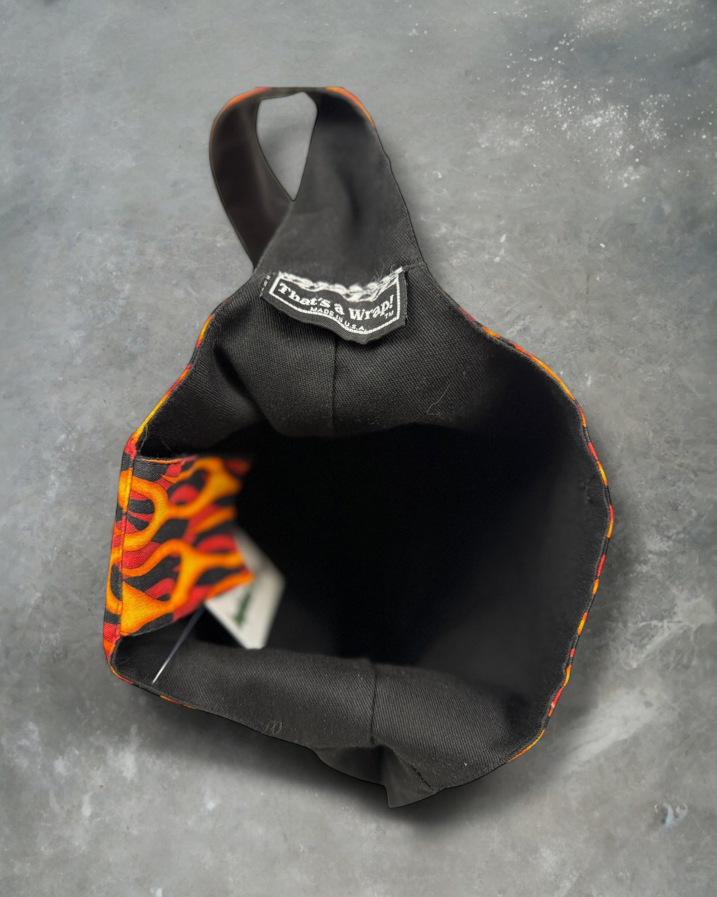 ‘90s Flame Biker Bag