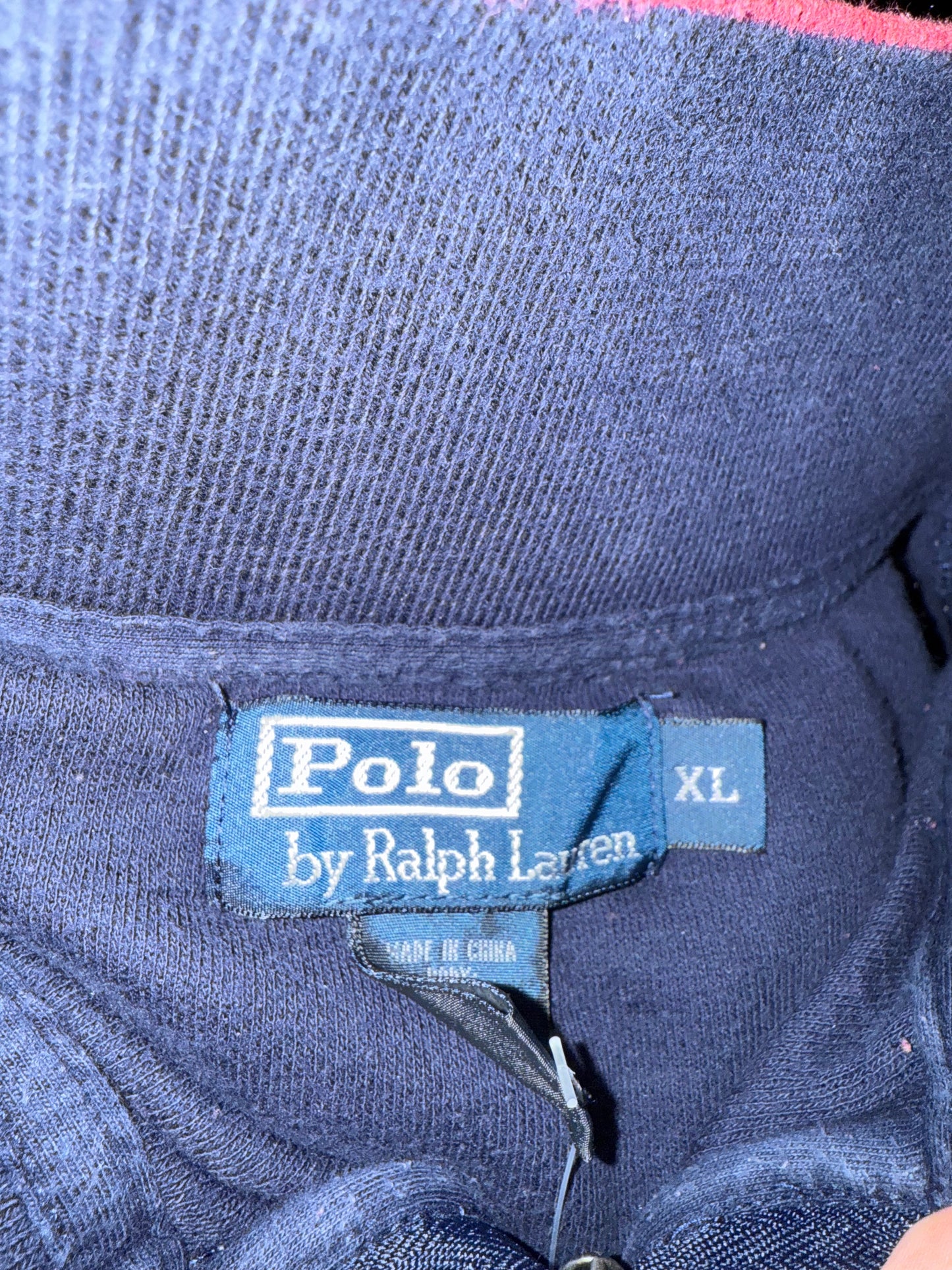‘00s Polo Quarter Zip Sz. XL