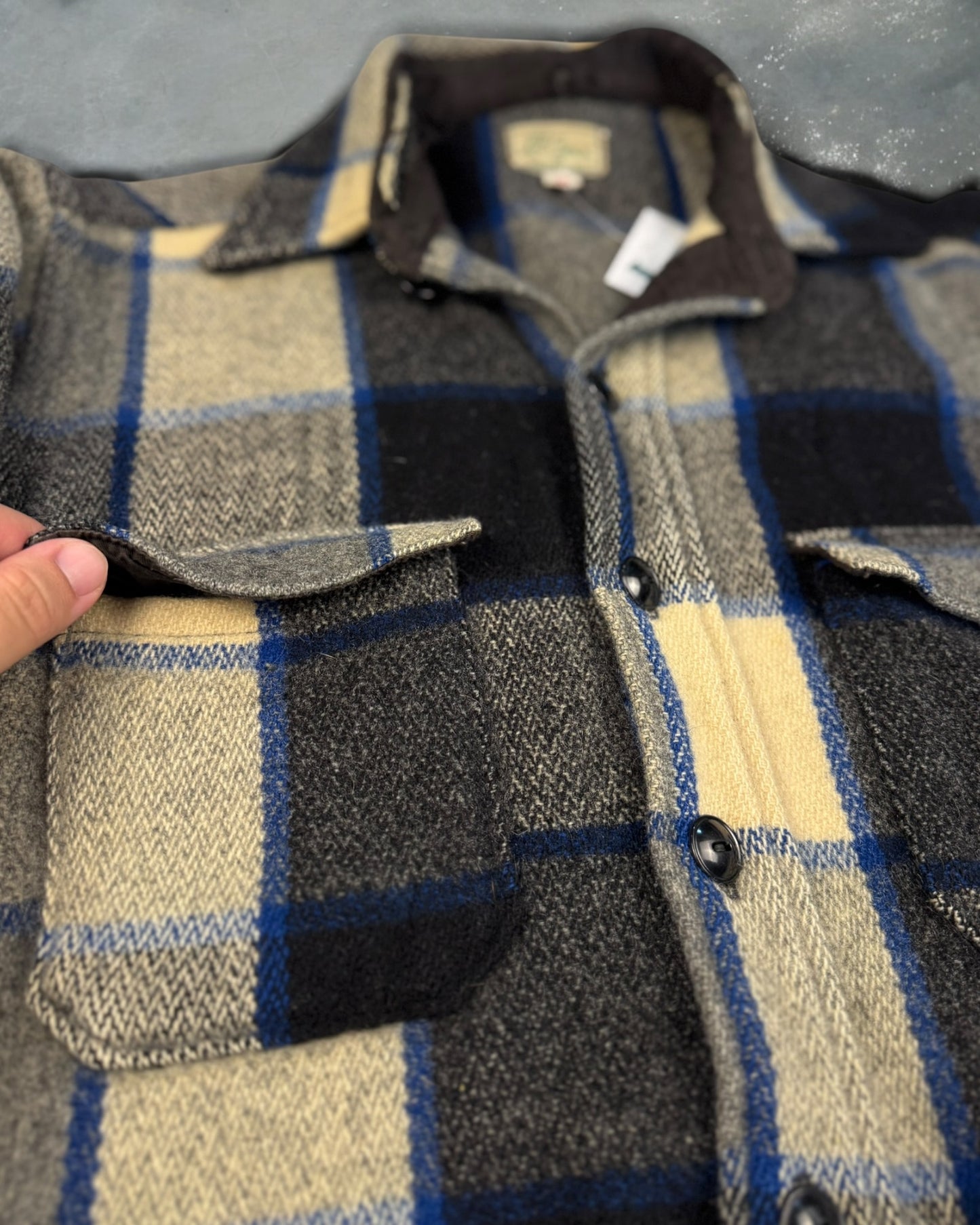 ‘50 L.L.Bean Wool Flannel Sz. M