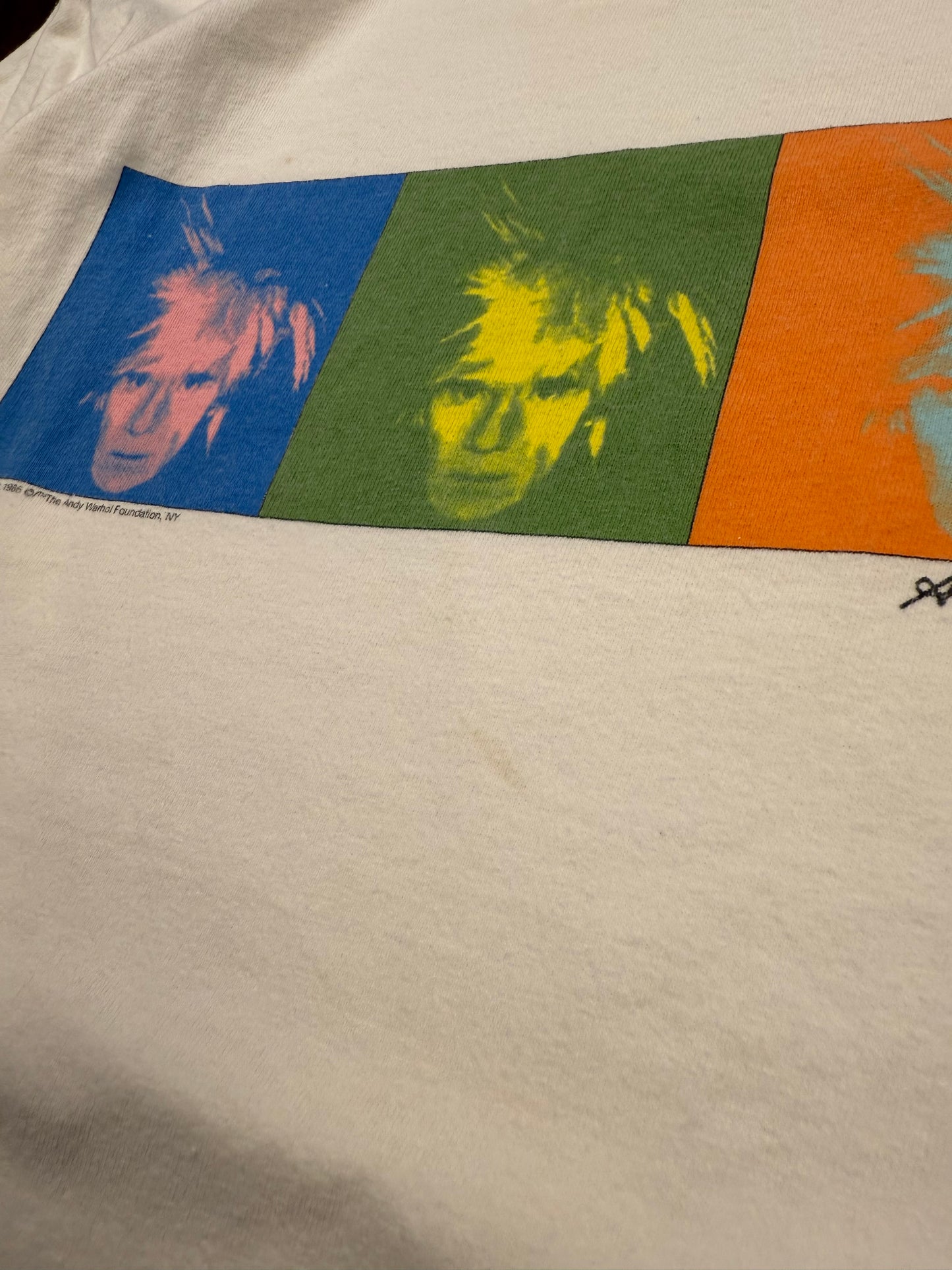 ‘00s Andy Warhol Box Logo Art Tee Sz. S