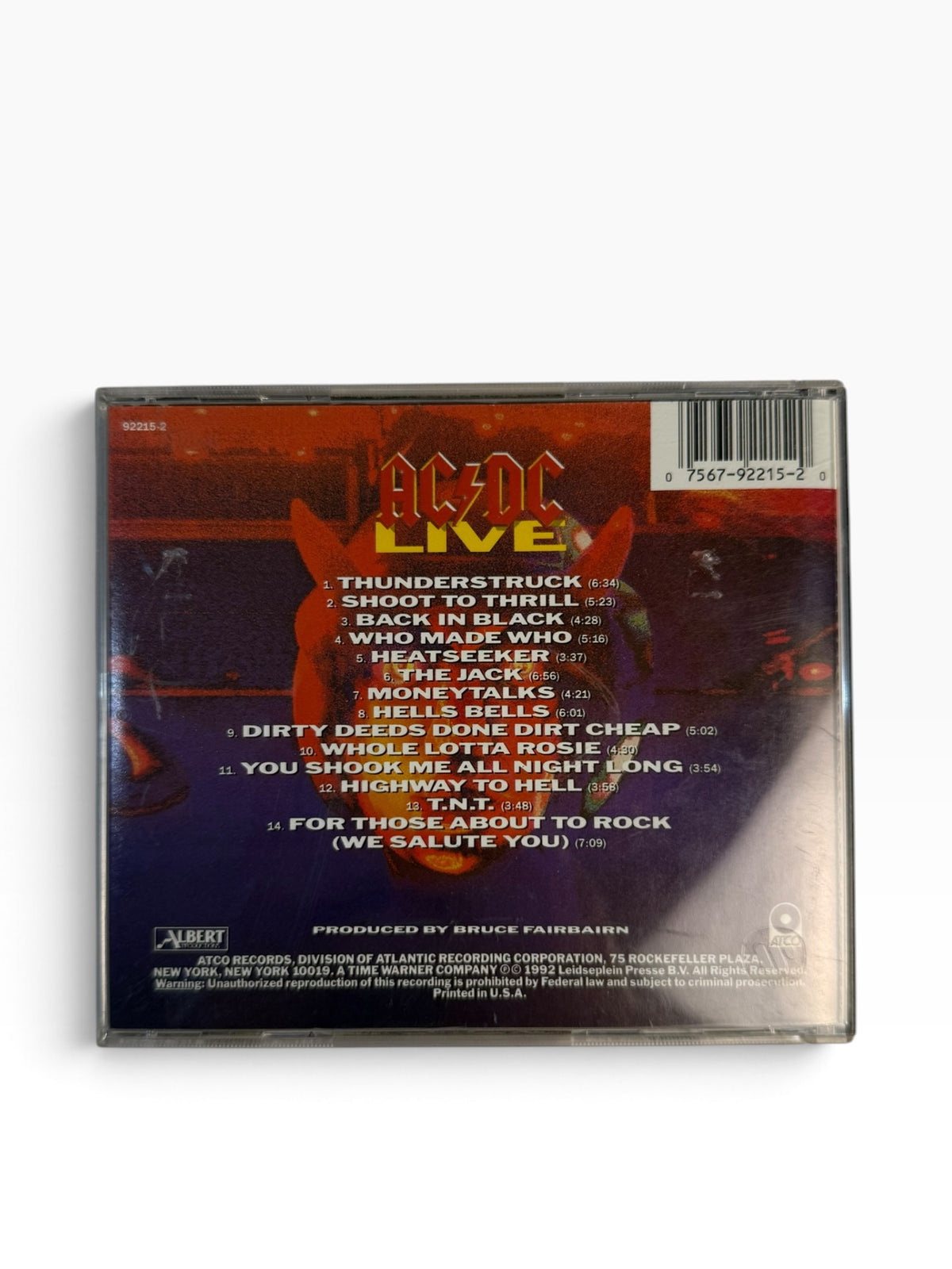 ‘92 AC/DC CD