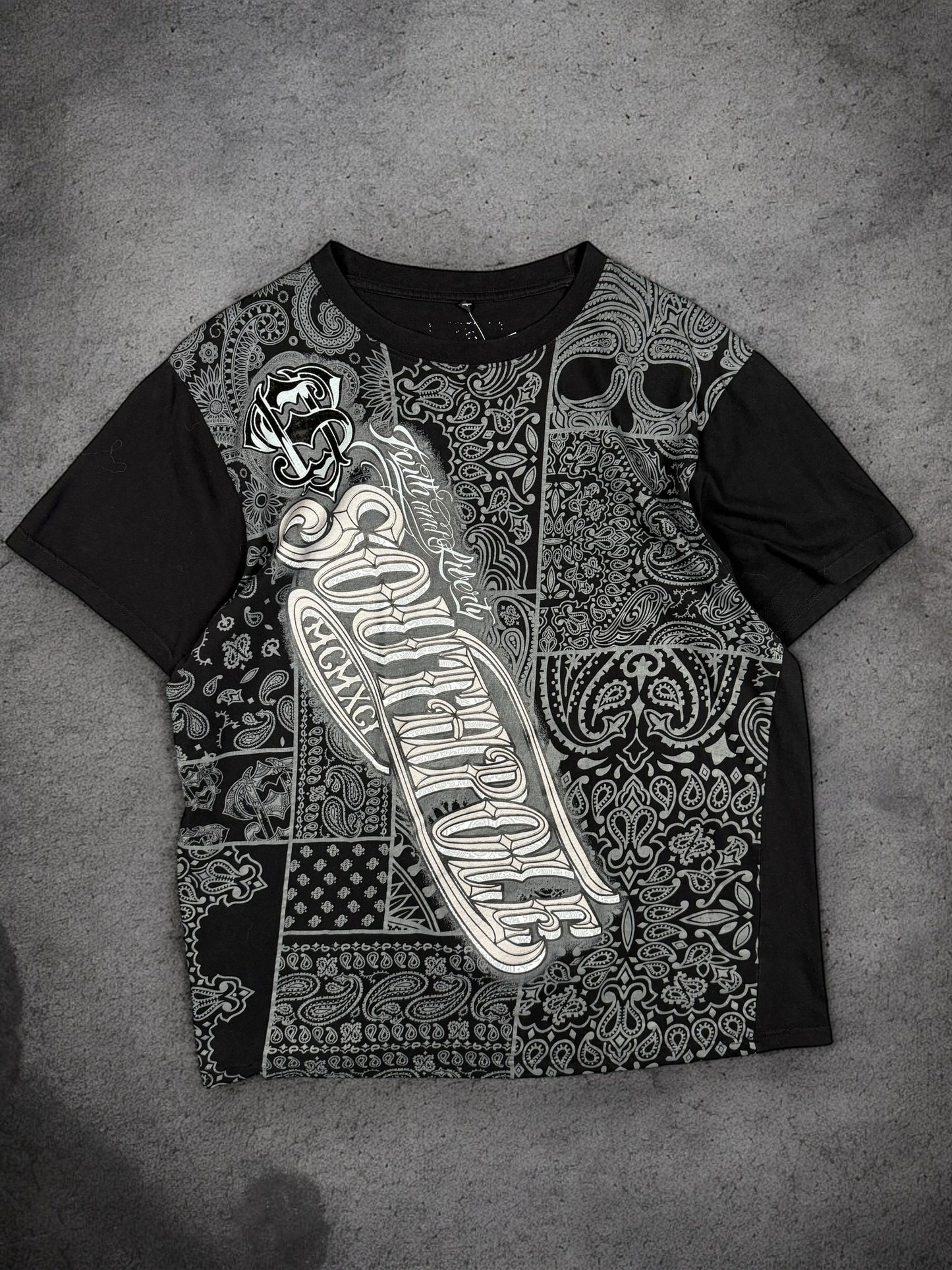 ‘00s South Pole Paisley Tee Sz. XL