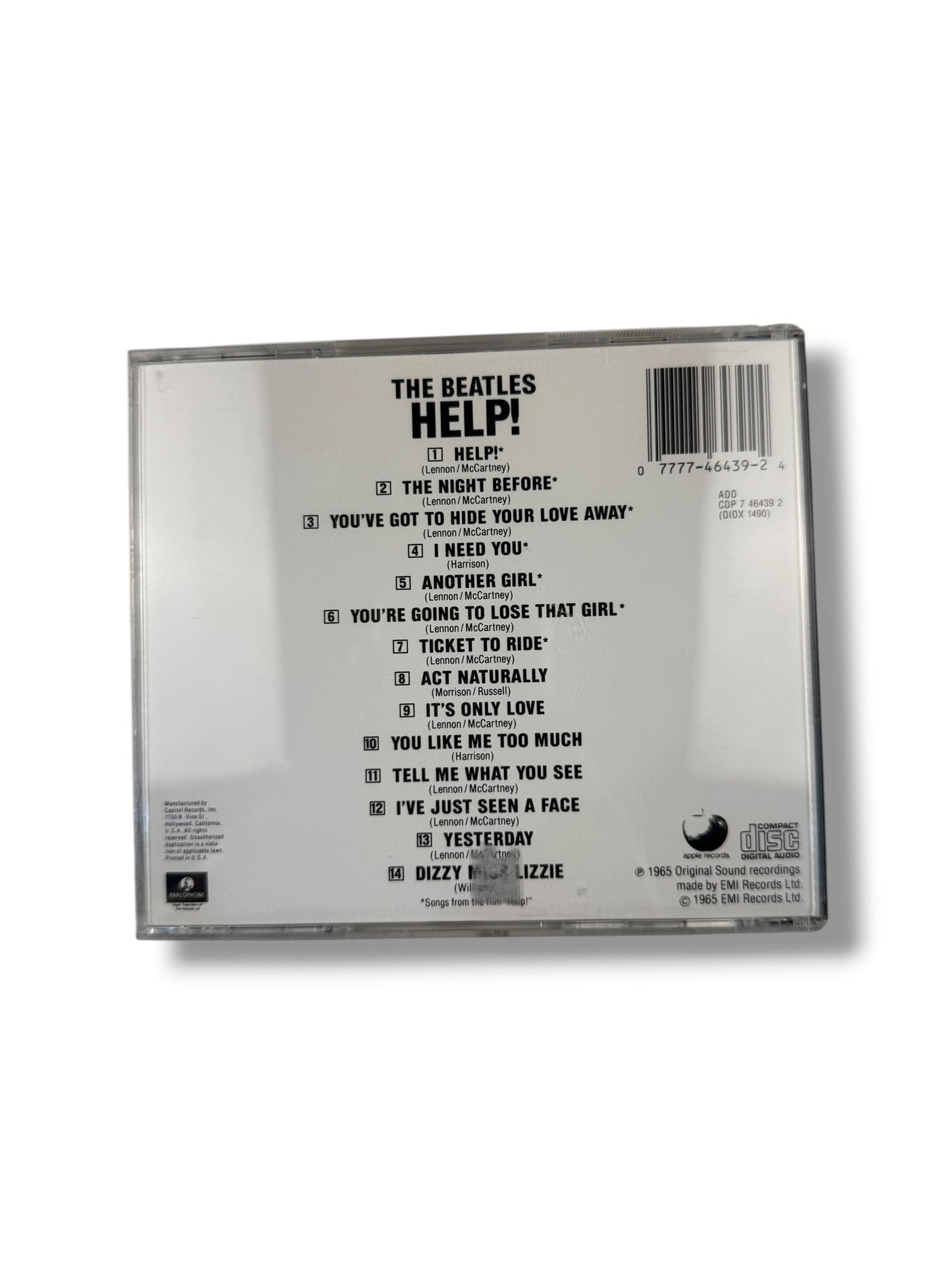 ‘65 The Beatles Help Cd