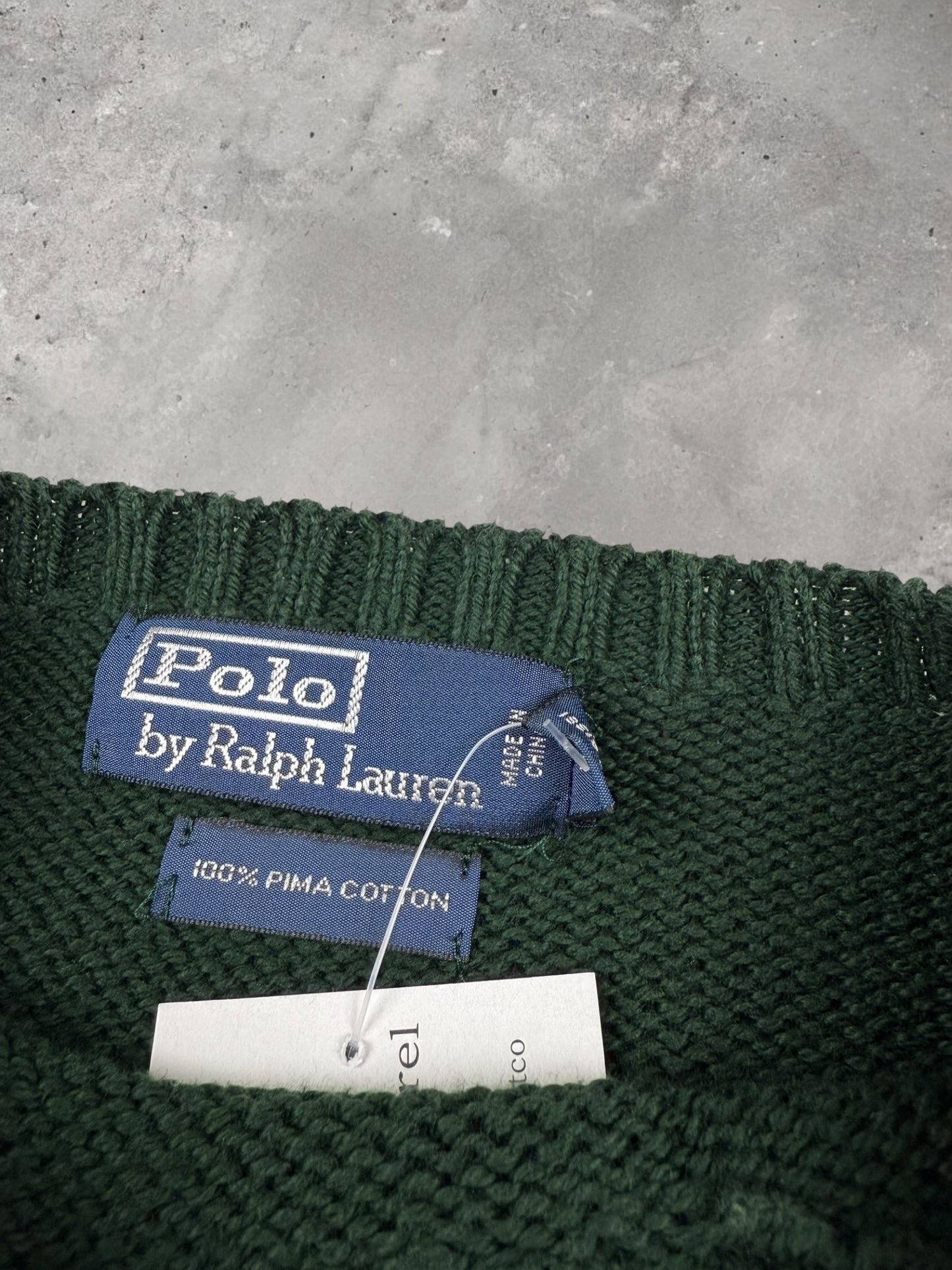 ‘00s Polo Sweater Sz. L