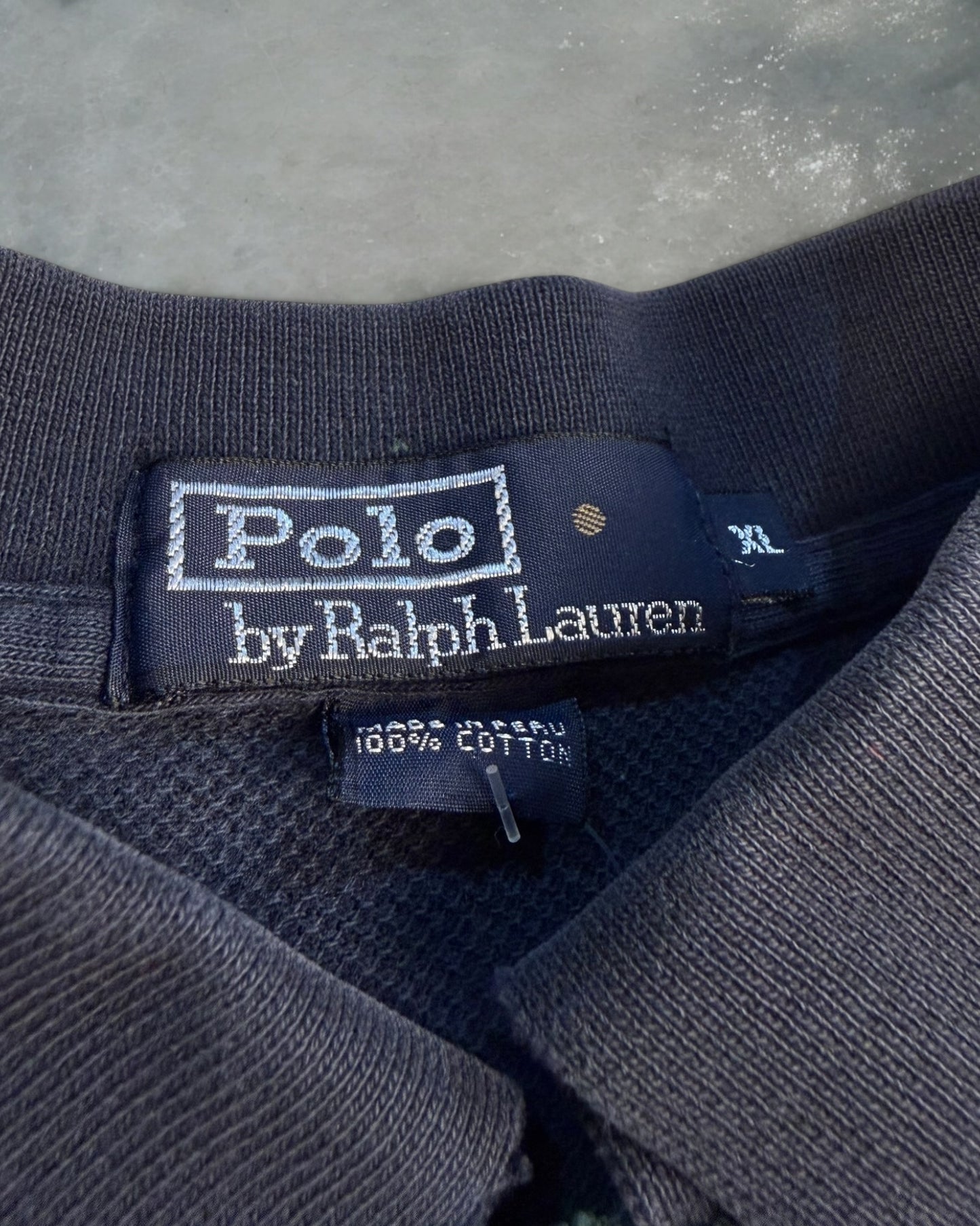 ‘00s Navy Polo Sz. XL
