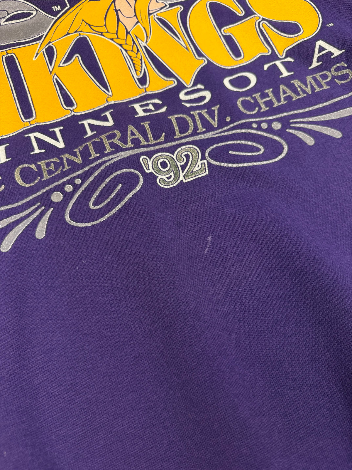 ‘92 Minnesota Vikings Crewneck Sz. XL