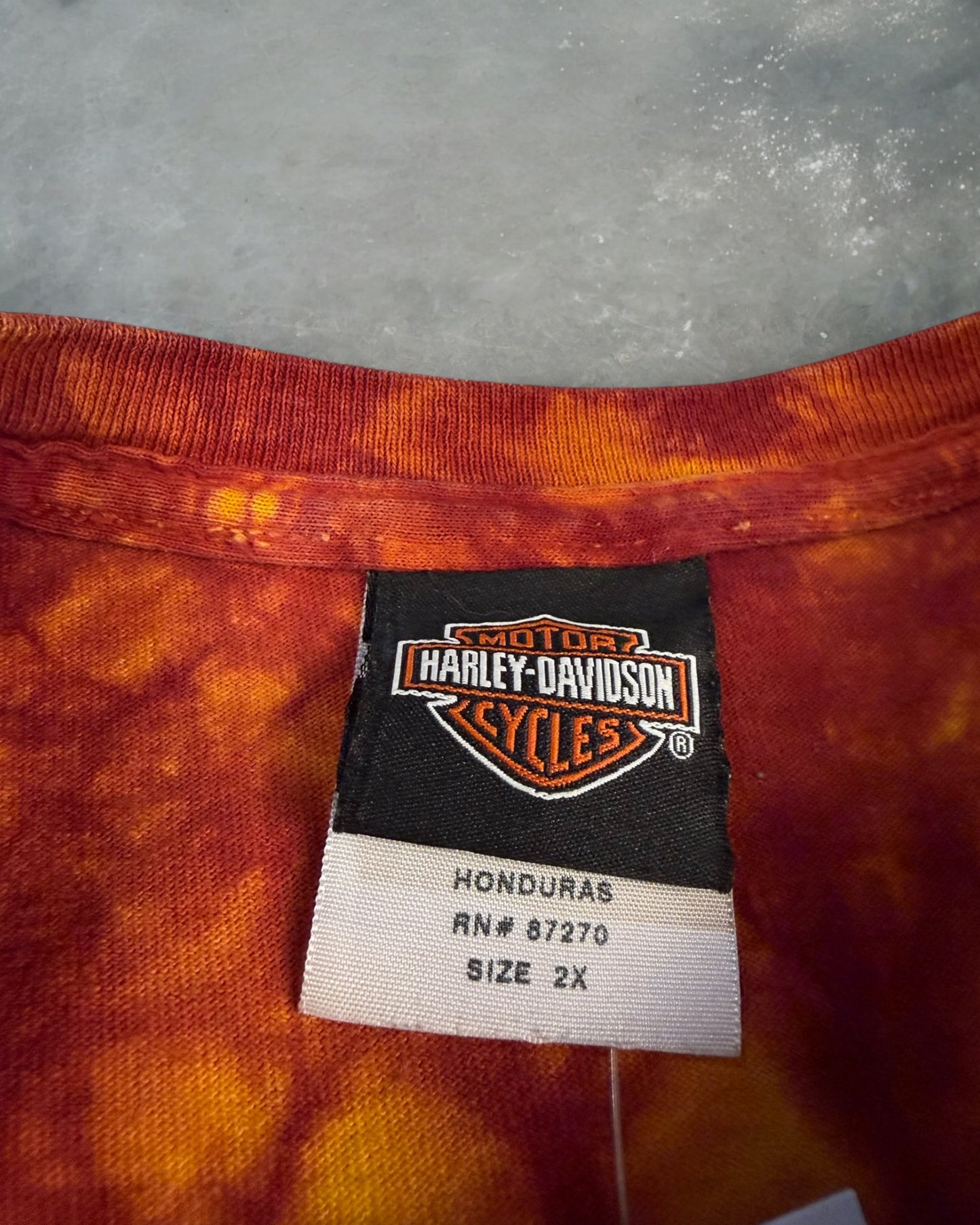 ‘11 Tye-Dye Harley Tee Sz. XXL