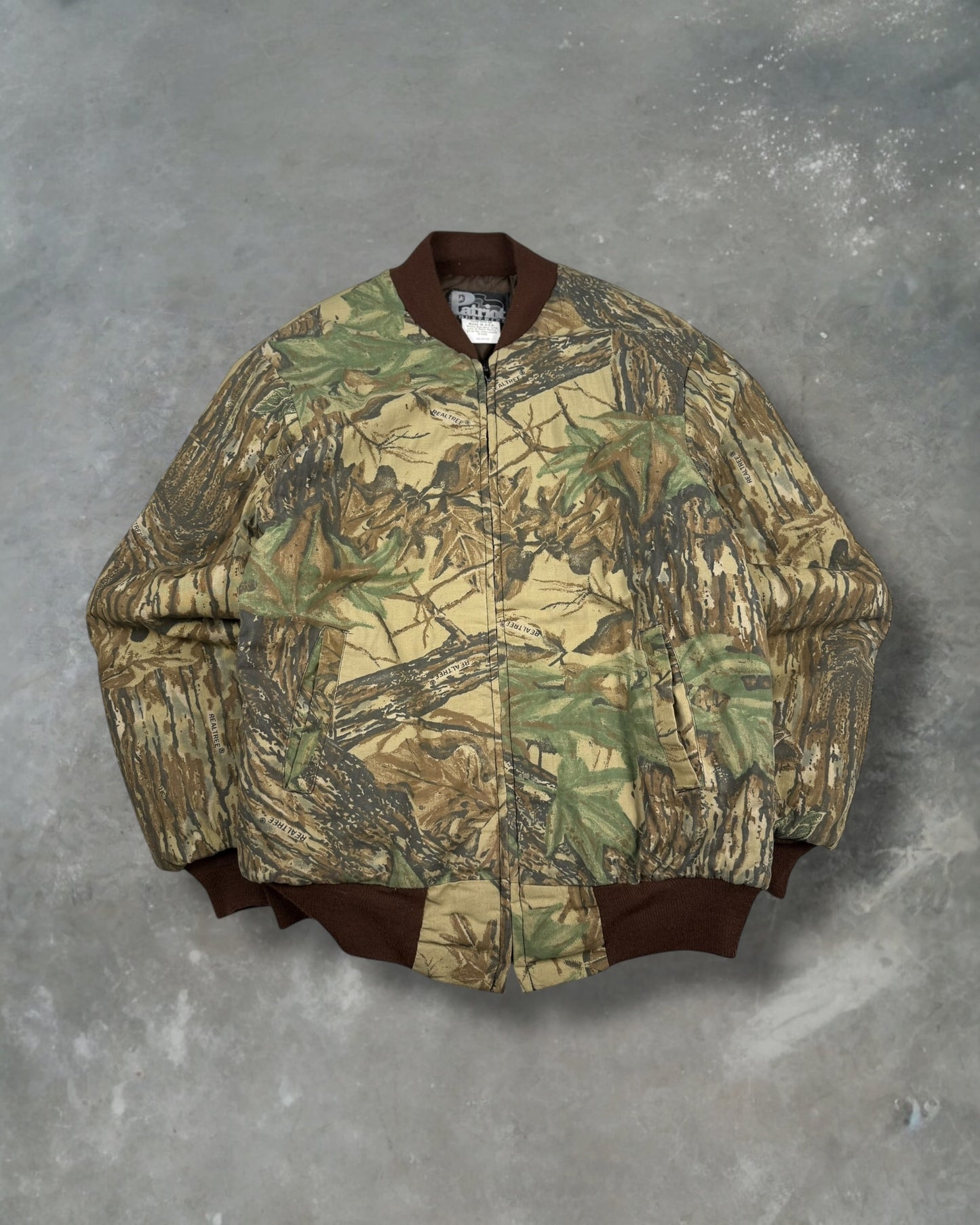 ‘90s Real Tree Camo Patriot Jacket Sz. M