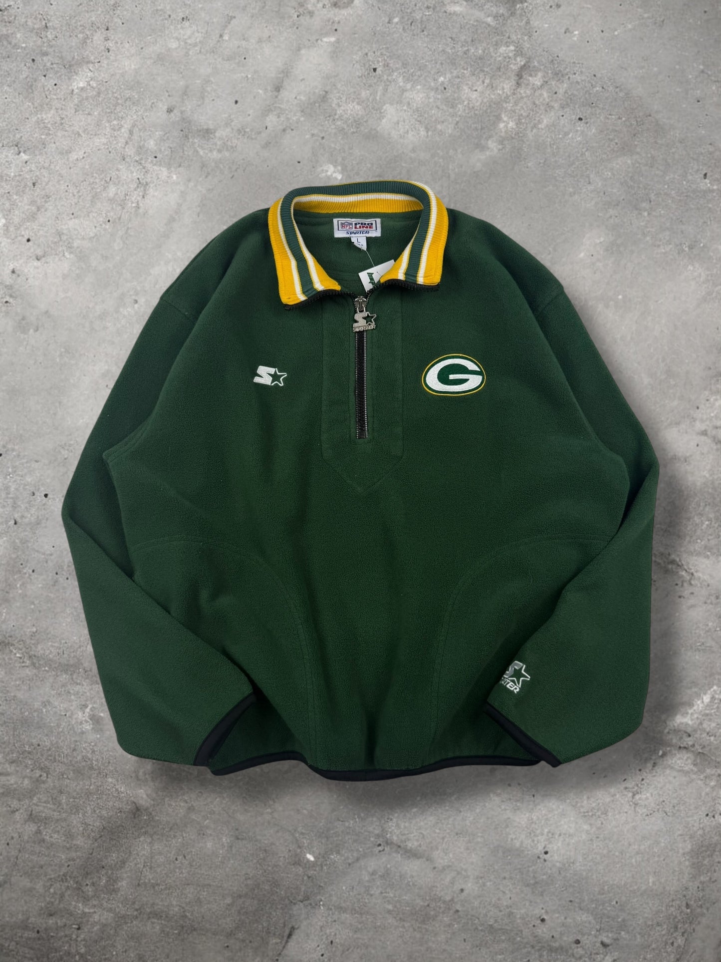 ‘00s Packers Zip Fleece Sz. L