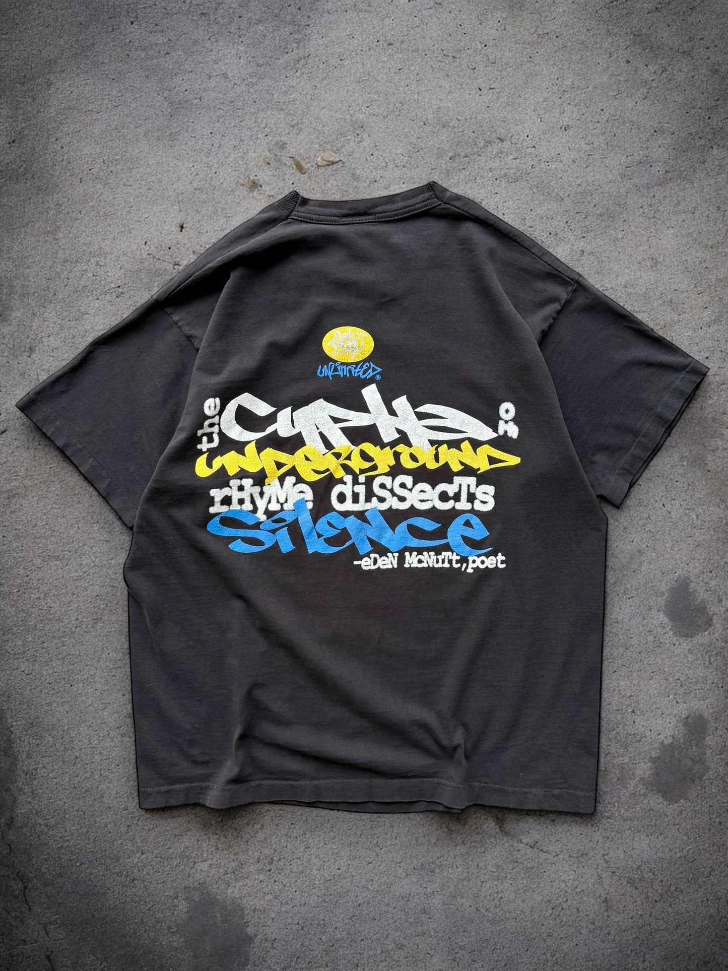 ‘94 Echo Unlimited Underground Airplay Promo Rap Tee Sz. XL